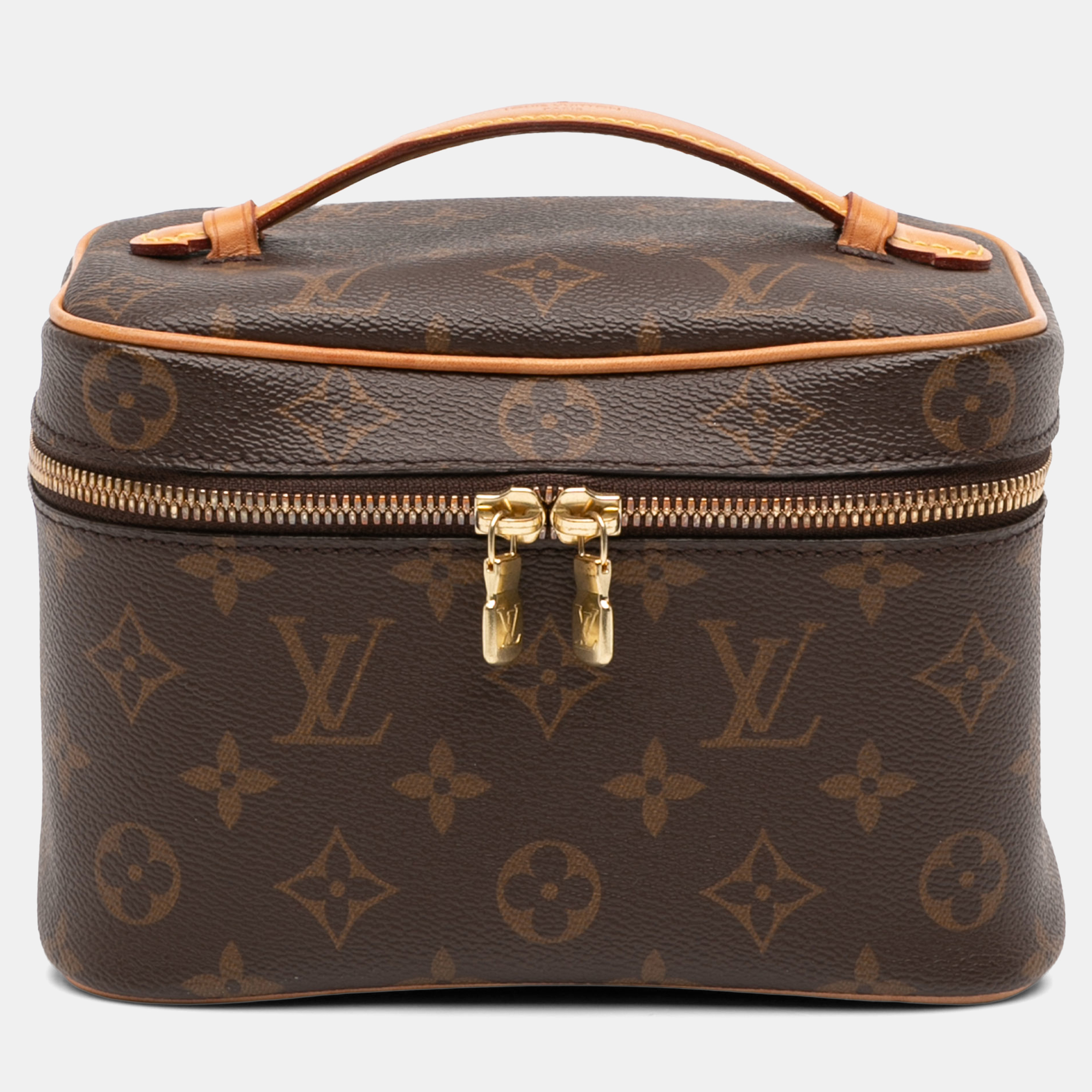 

Louis Vuitton Brown Monogram Nice Mini Vanity Case