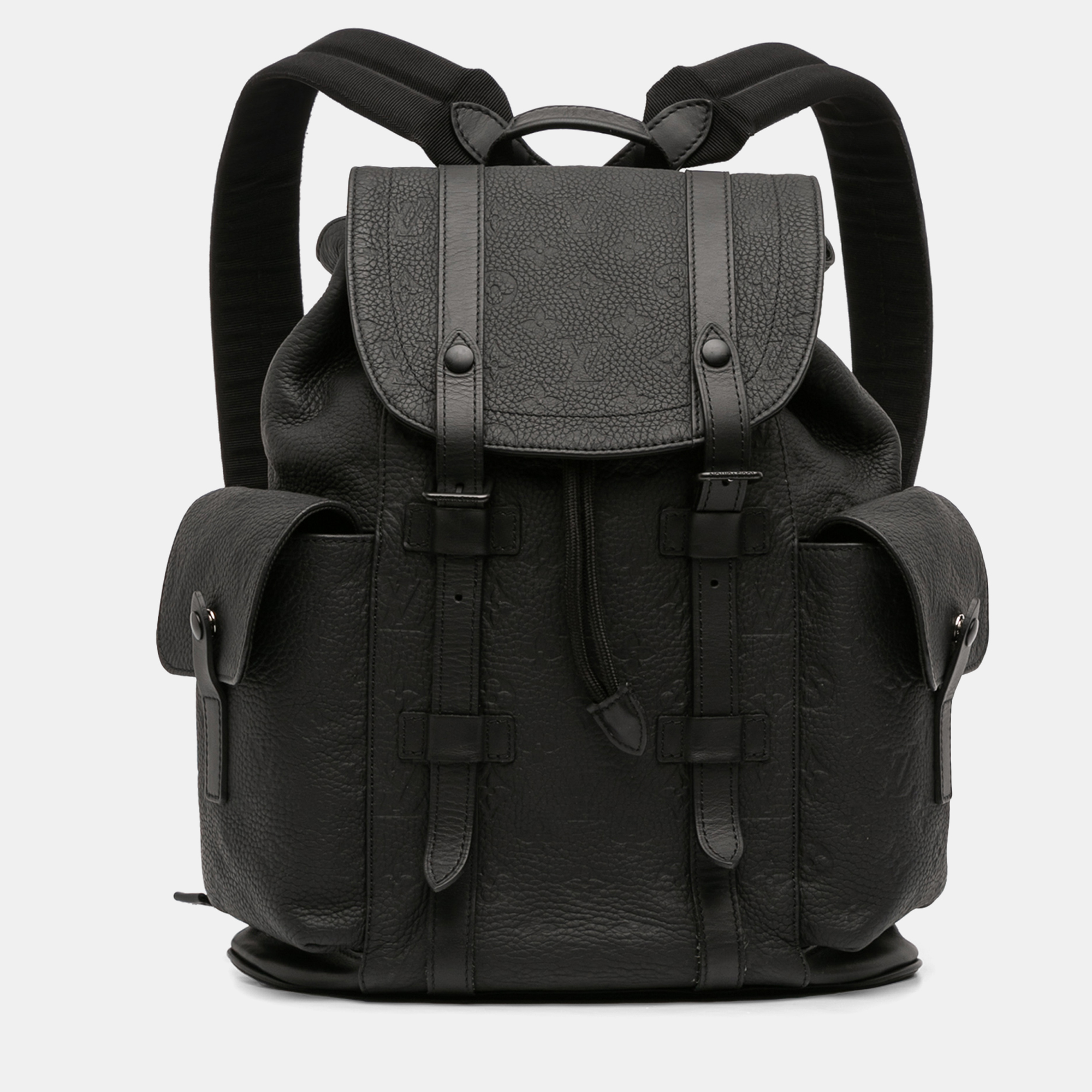 

Louis Vuitton Black Monogram Empreinte Christopher Backpack PM