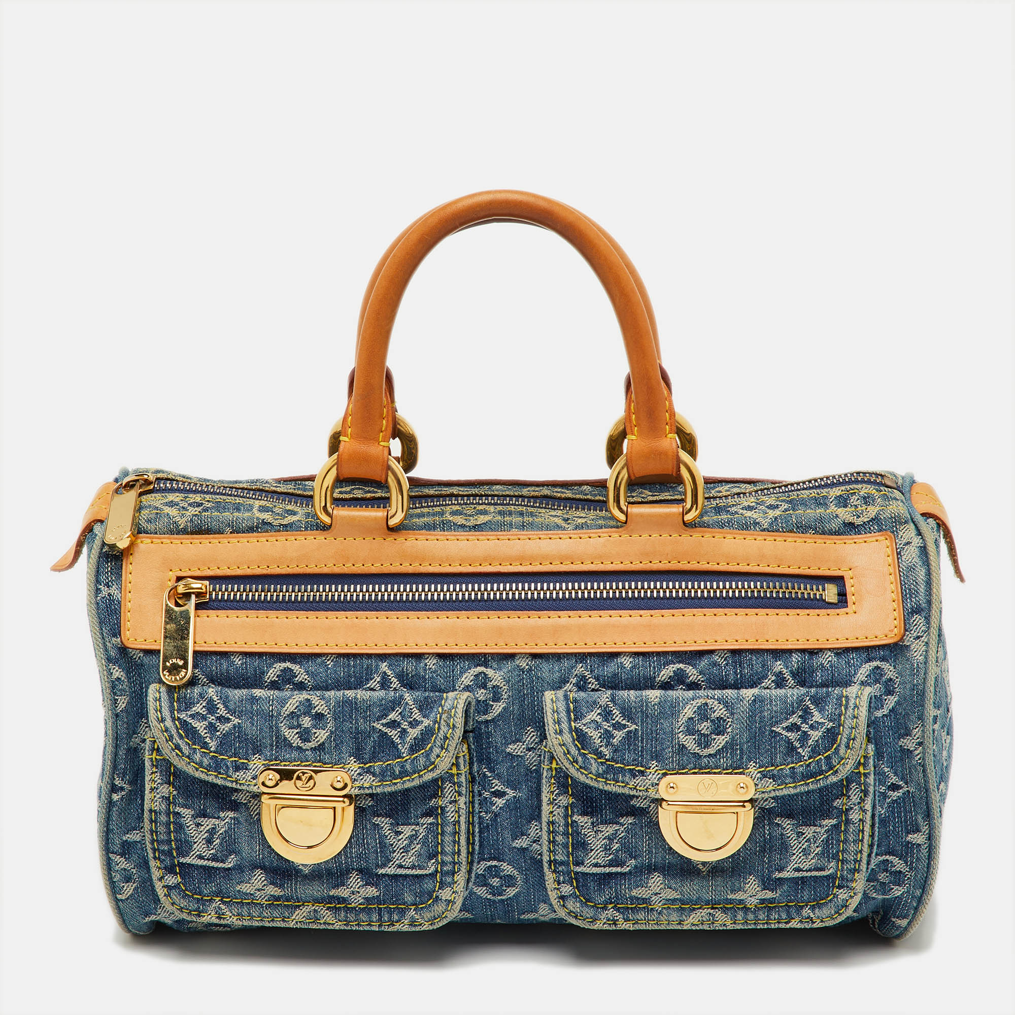 

Louis Vuitton Monogram Denim Neo Speedy Bag, Blue