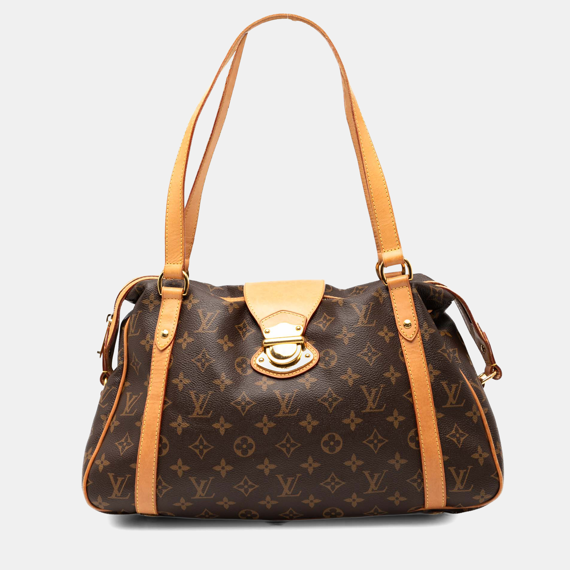 

Louis Vuitton Brown Monogram Stresa PM