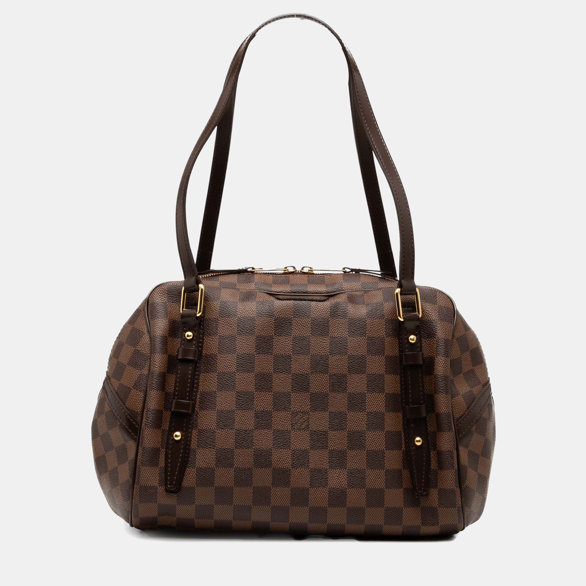 

Louis Vuitton Brown Damier Ebene Rivington GM