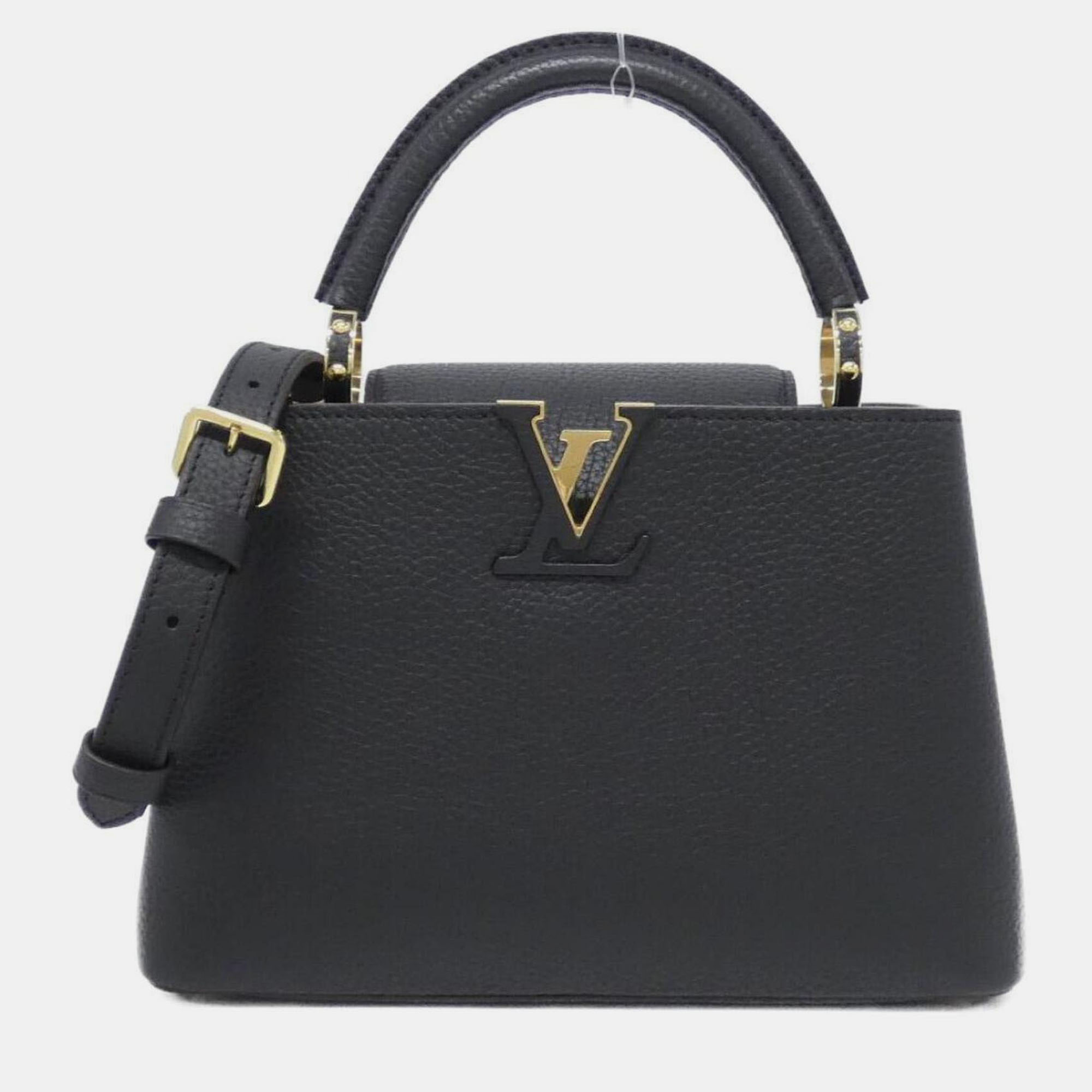

Louis Vuitton Capucines Bb Handbag, Black