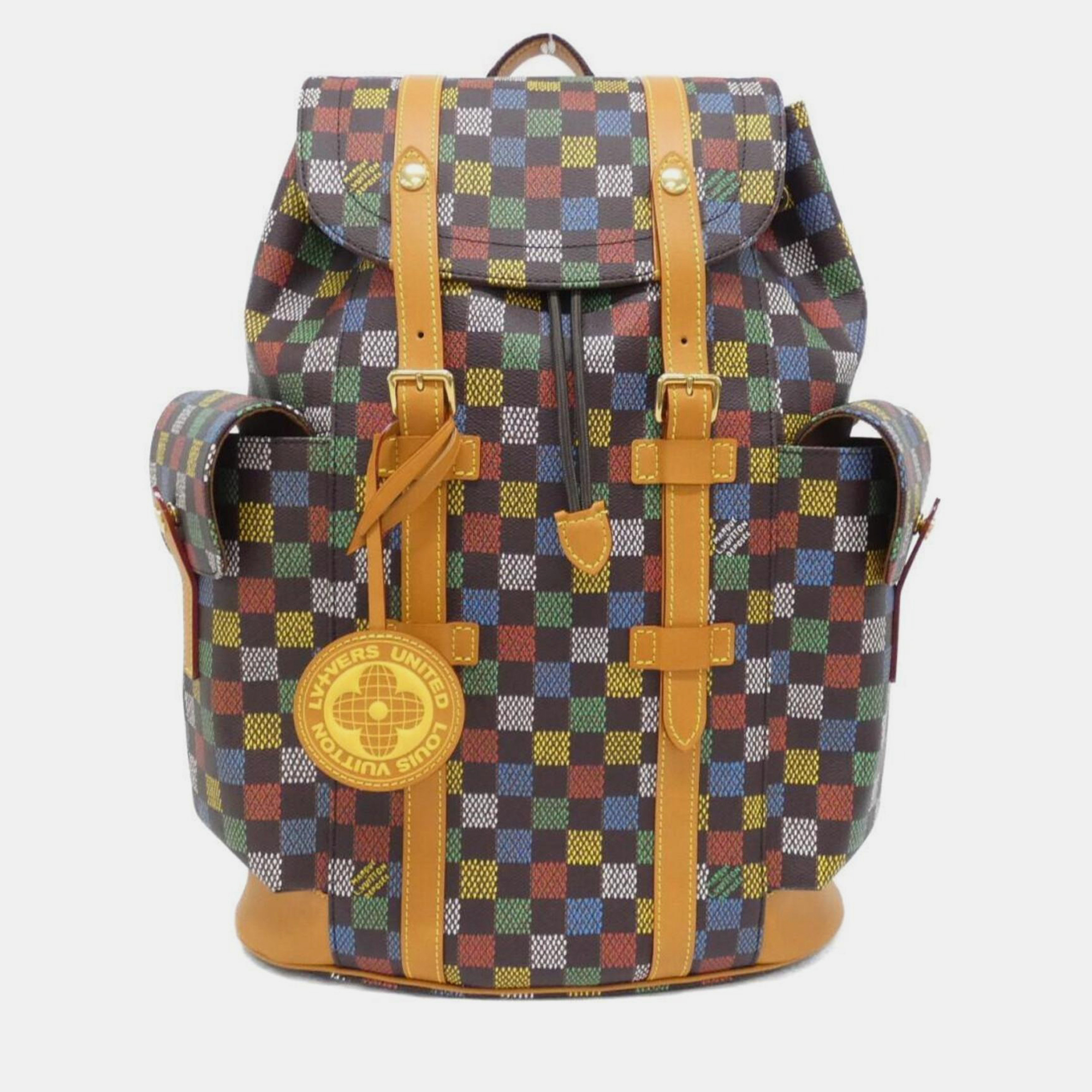 

Louis Vuitton Damier Ebene (Lv Birds) Christopher Mm Backpack, Multicolor
