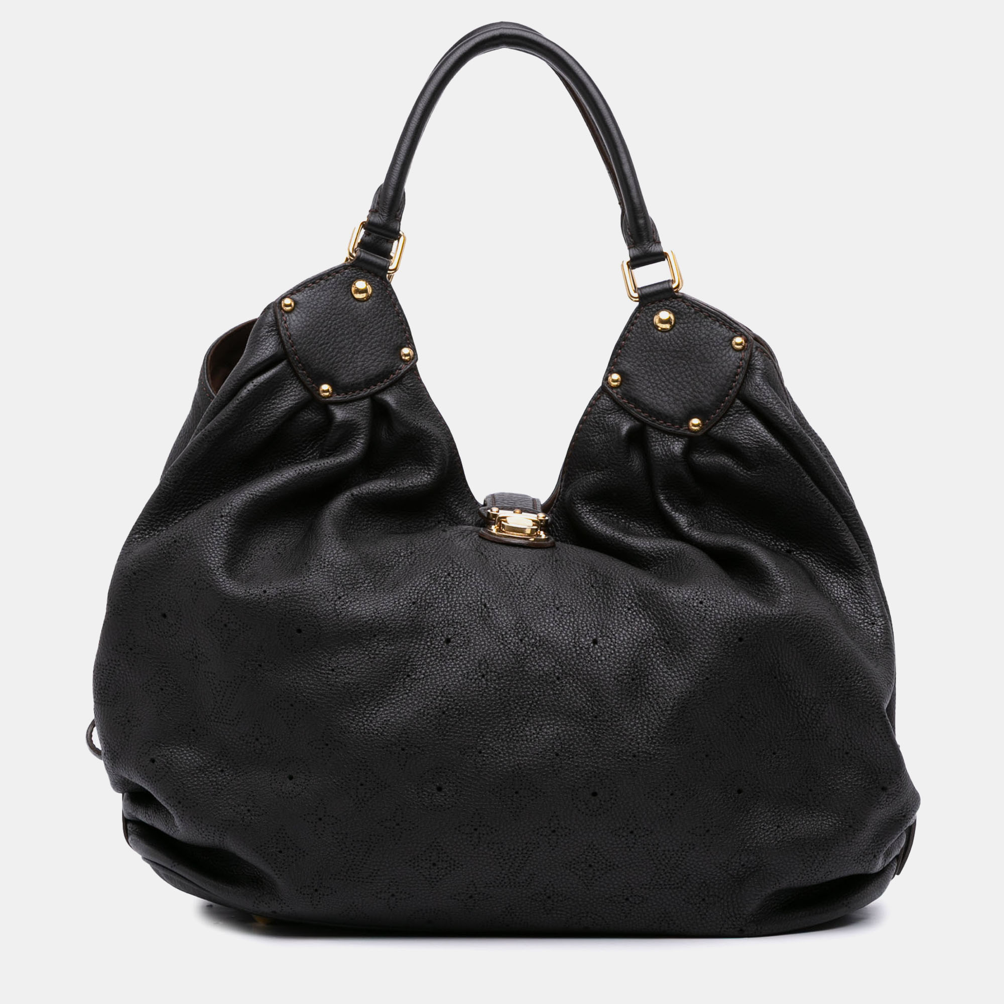 

Louis Vuitton Black Monogram Mahina
