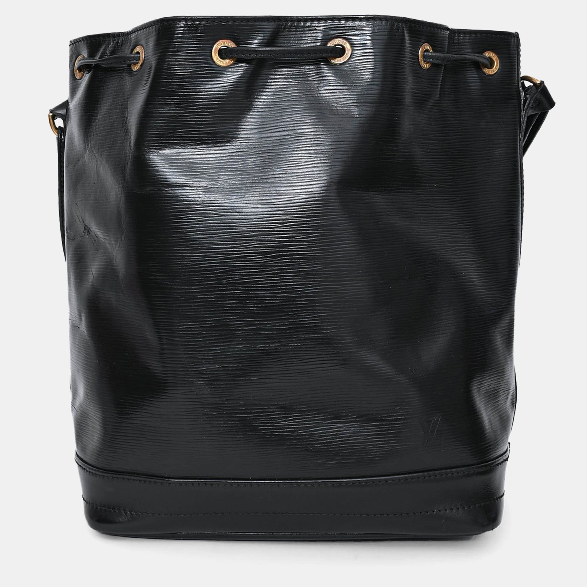 

Louis Vuitton 2012 Black Epi Leather Noe Bag