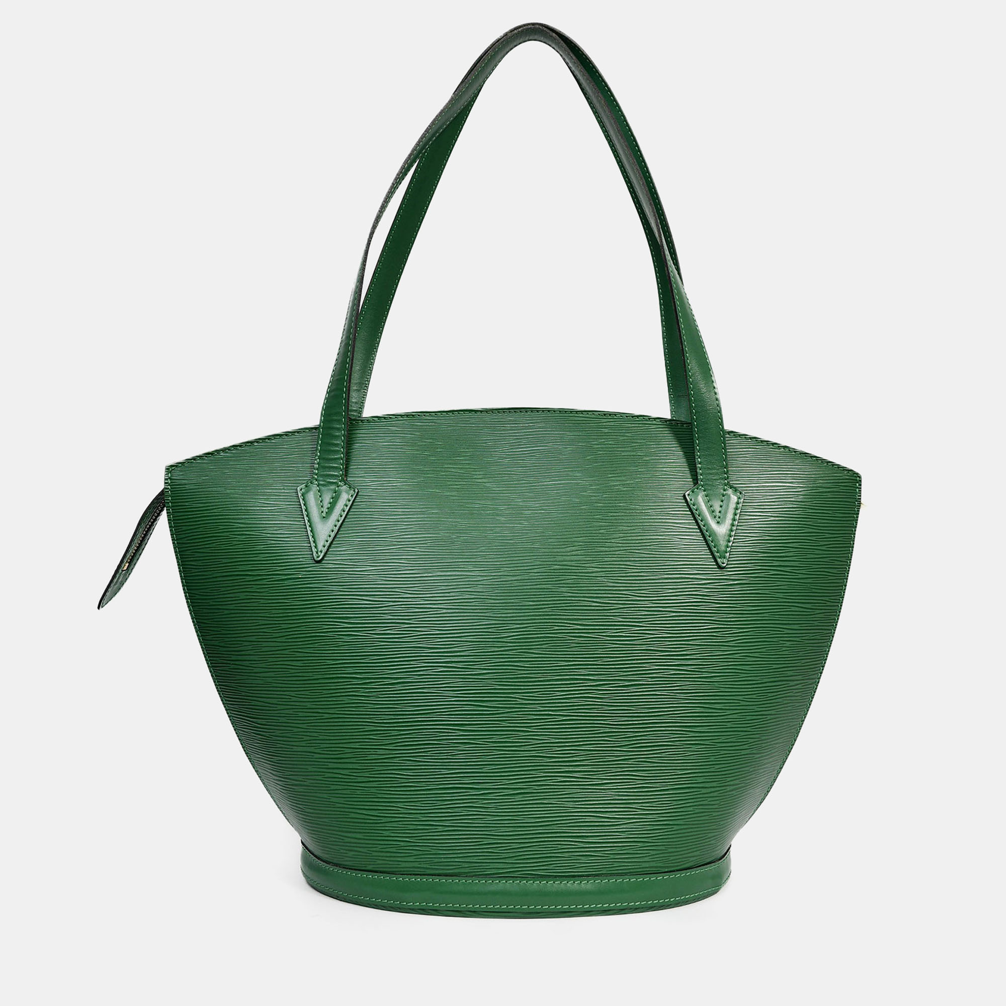 

Louis Vuitton Green Epi Leather Saint-Jacques Tote Bag