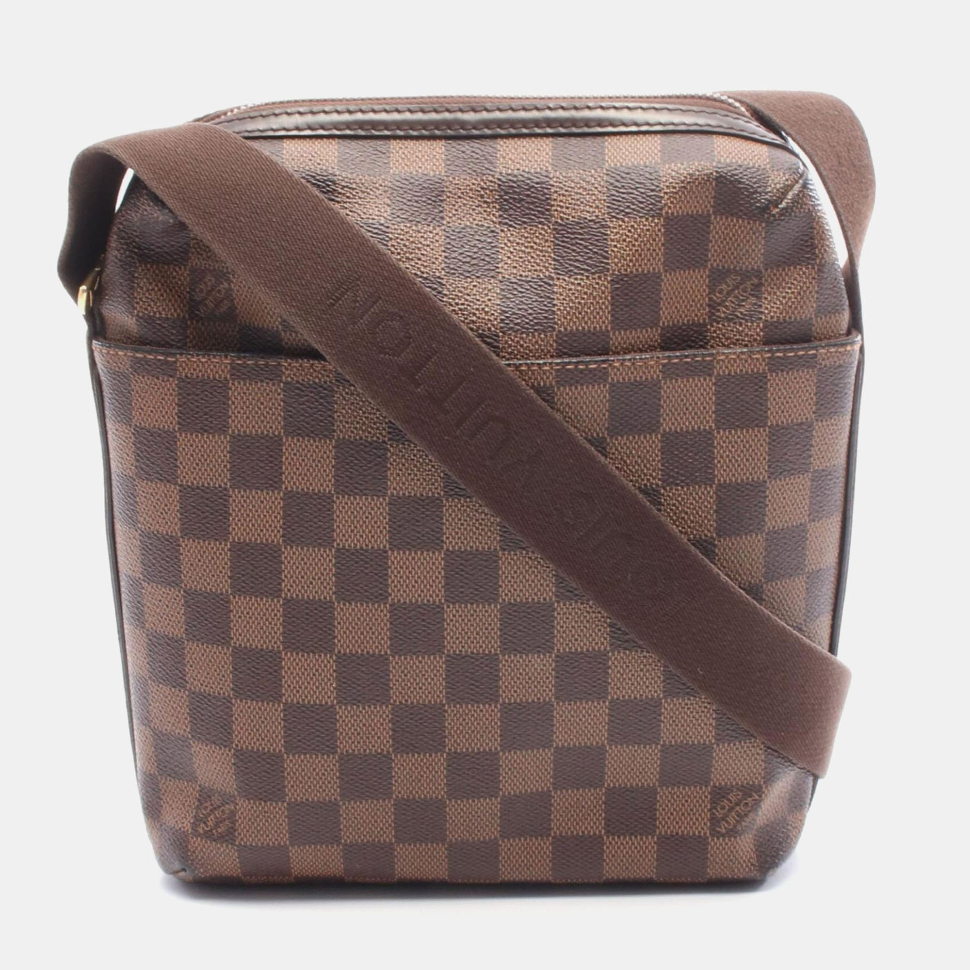 

Louis Vuitton Trotteur Beaubourg Damier Ebene Coated Canvas Shoulder Bag, Brown