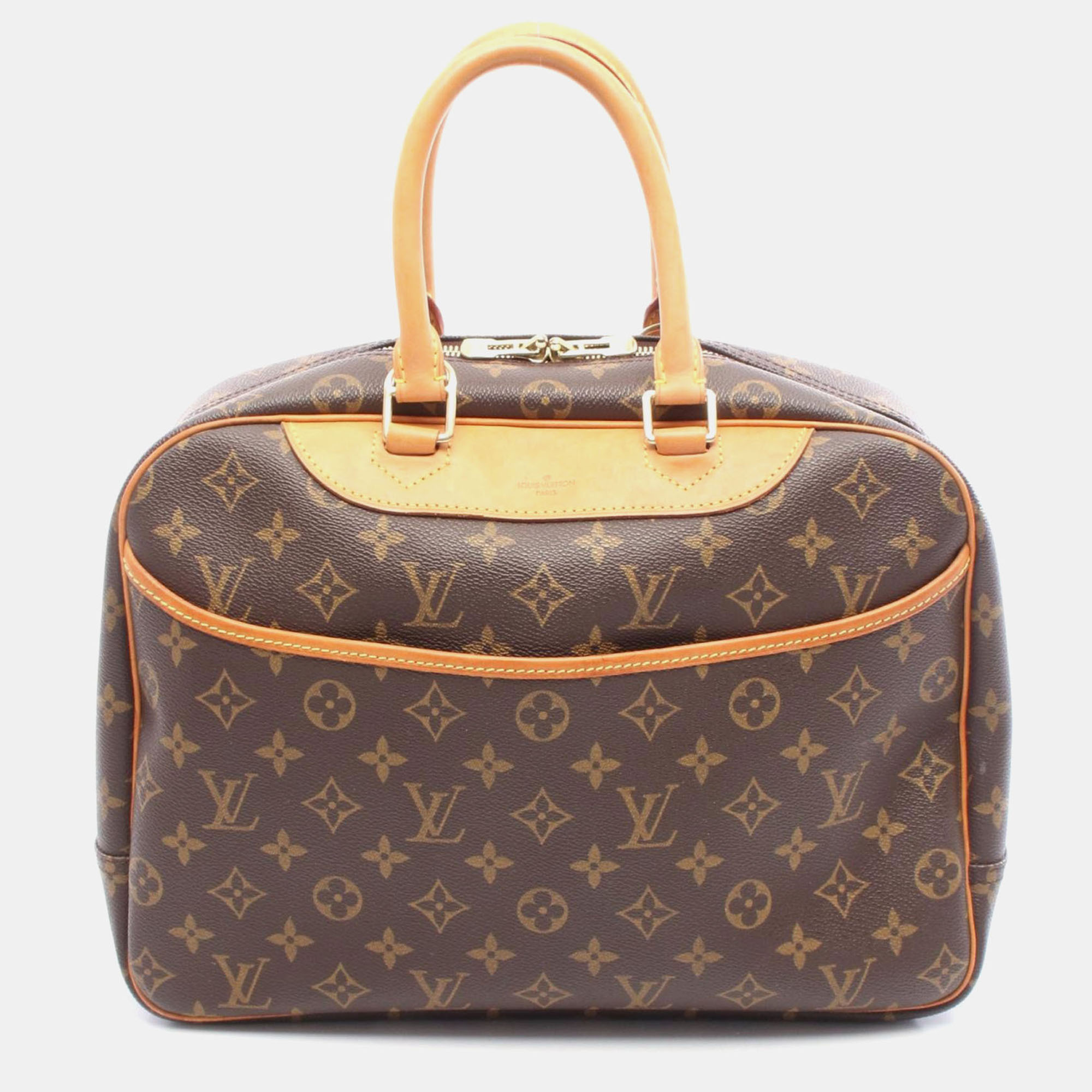 

Louis Vuitton Deauville Brown Monogram Canvas Shoulder Bag
