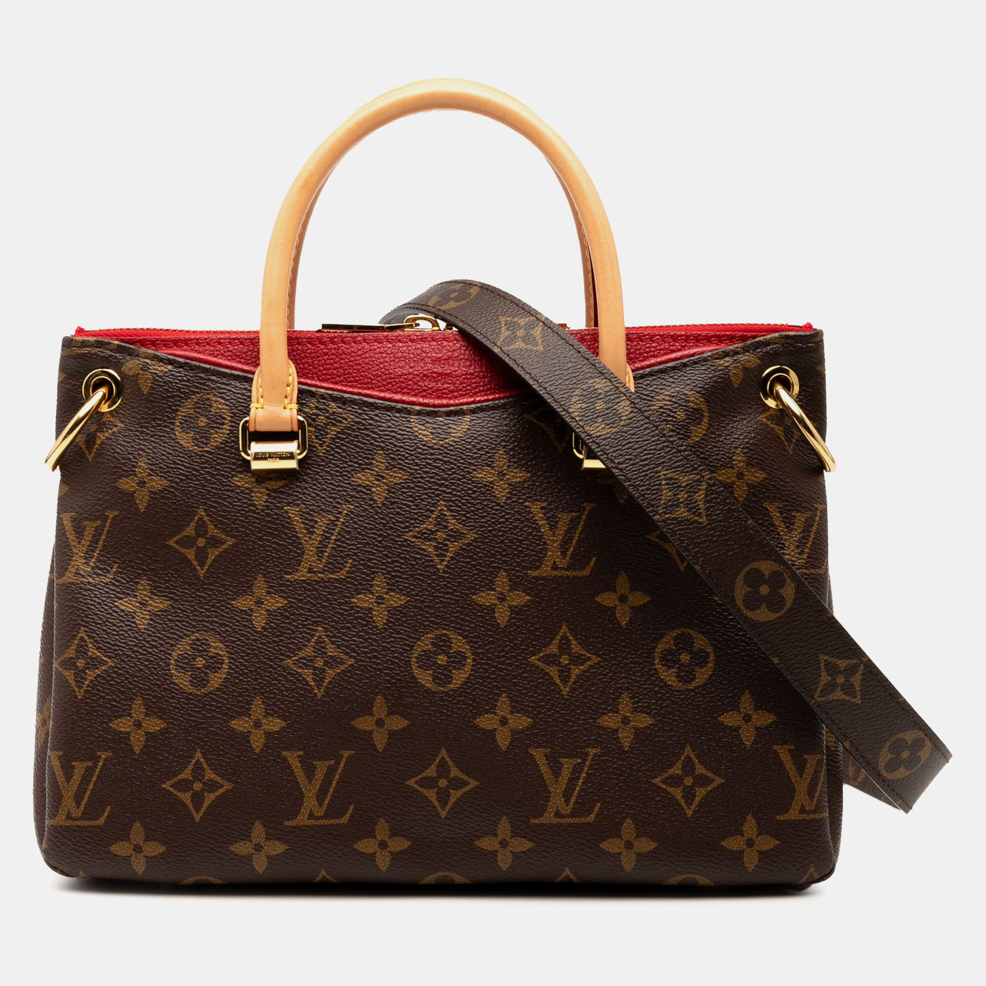 

Louis Vuitton Brown Monogram Pallas BB