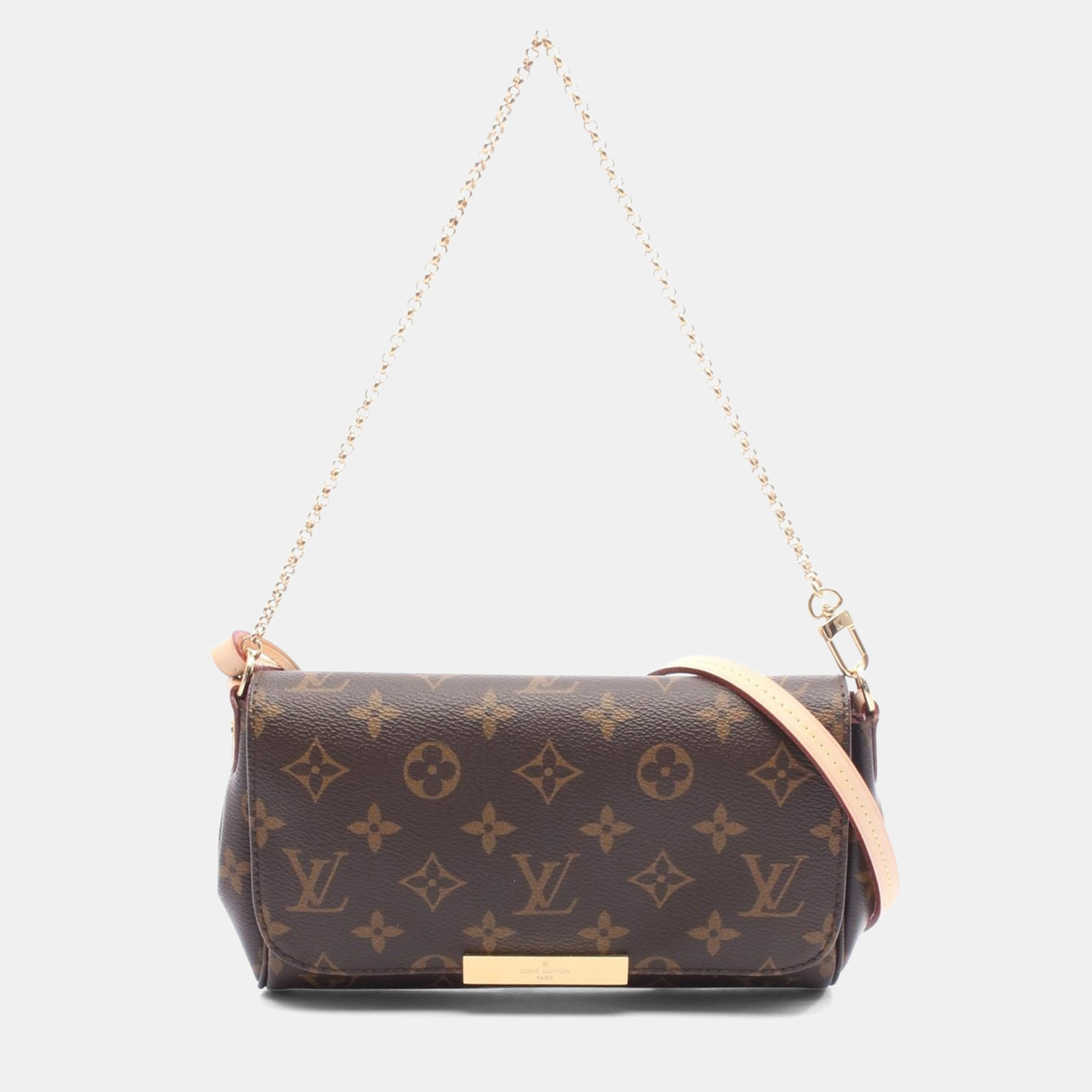 

Louis Vuitton Favorite PM Brown Monogram Canvas Shoulder Bag