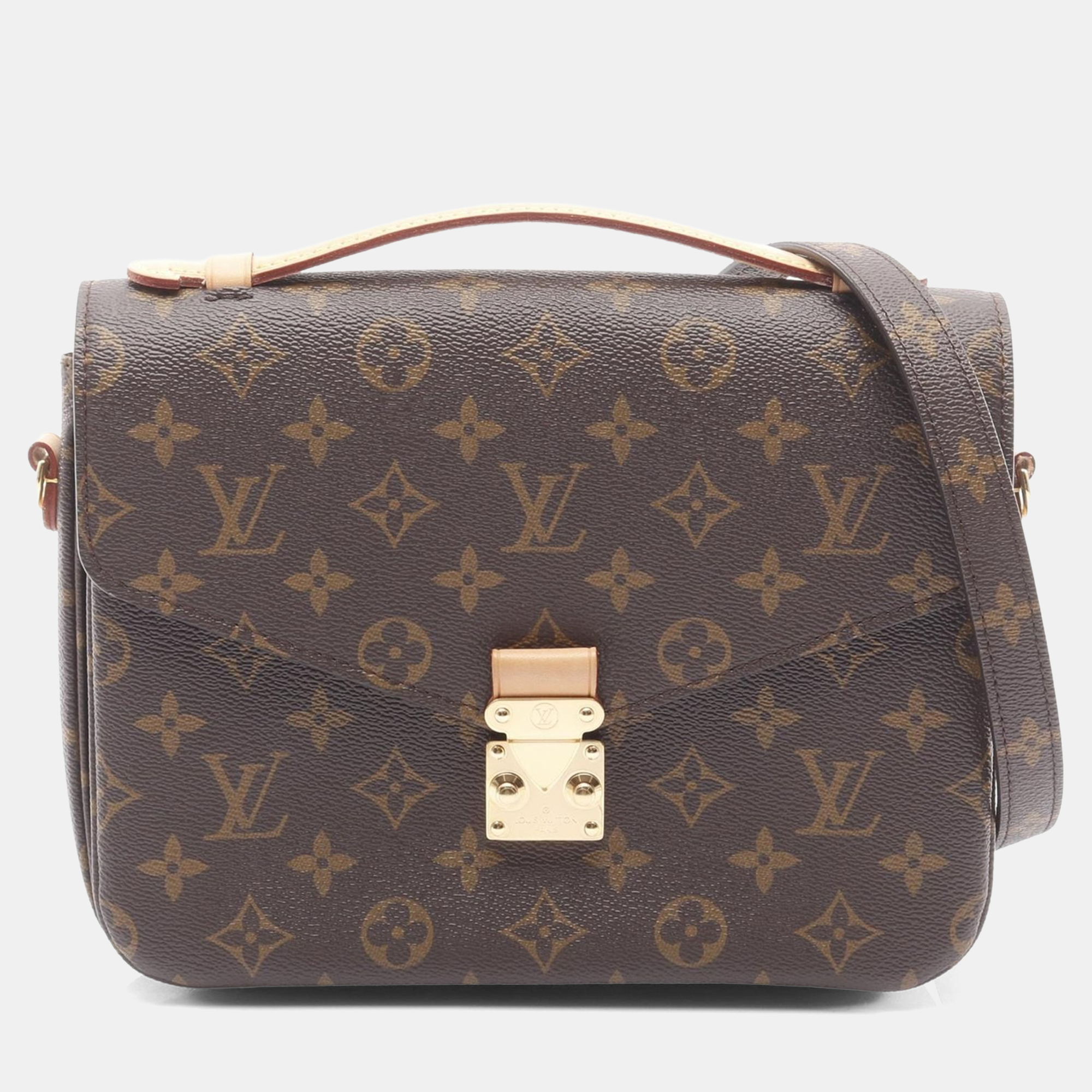 

Louis Vuitton Pochette Metis Brown Monogram Canvas Shoulder Bag