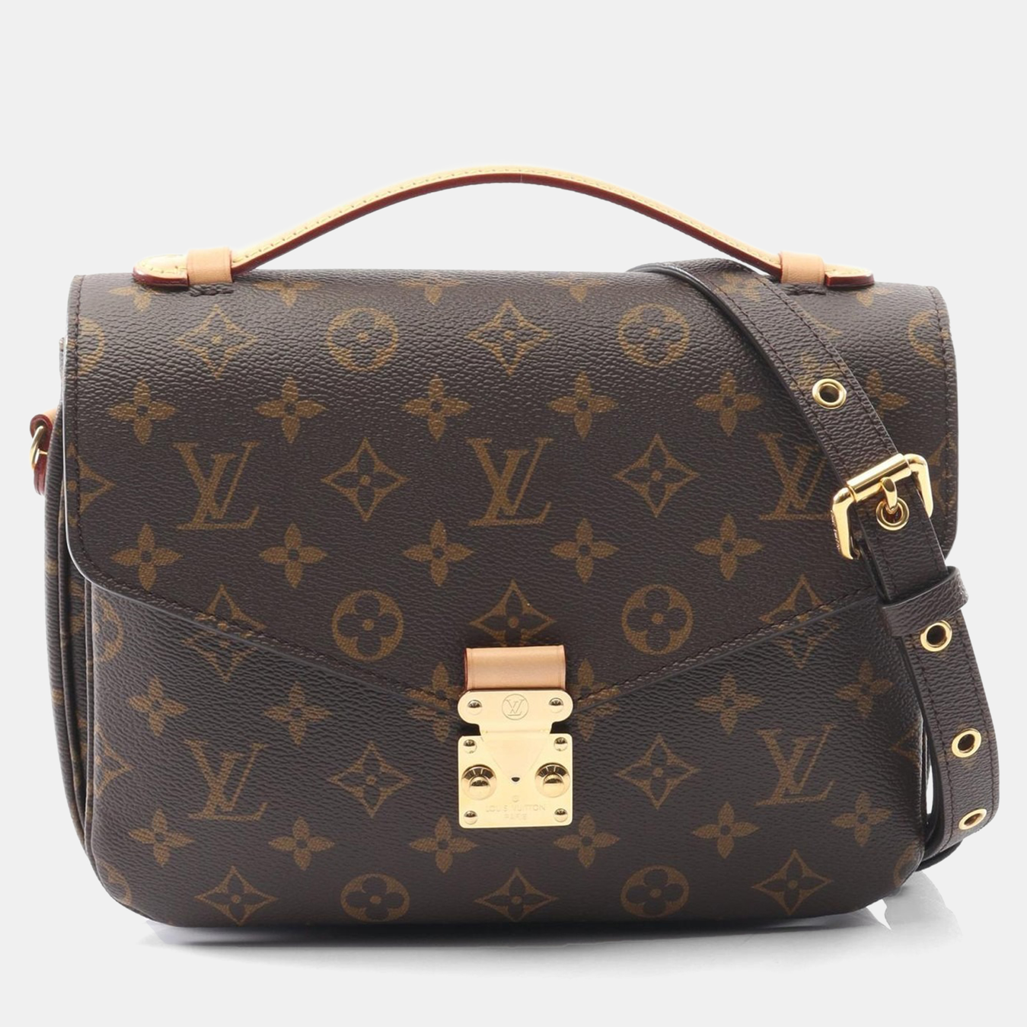 

Louis Vuitton Pochette Metis MM Brown Monogram Canvas Shoulder Bag