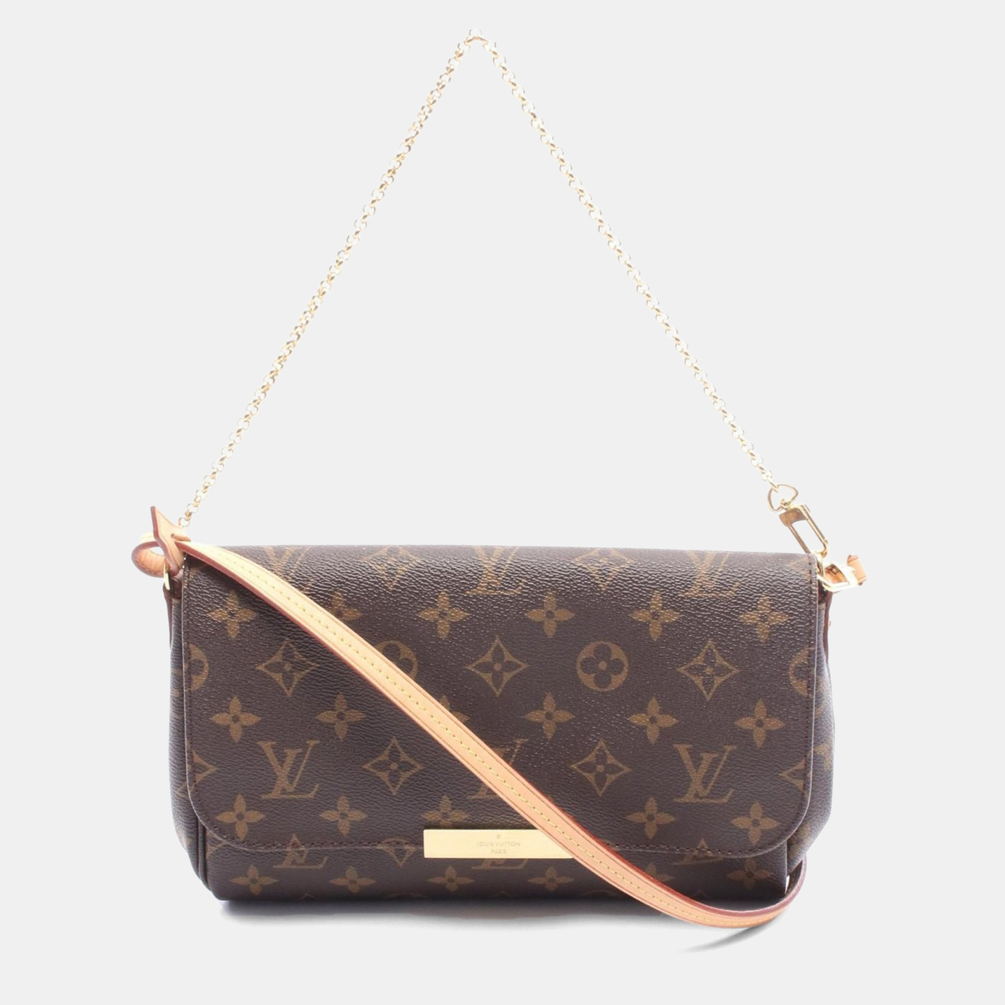 

Louis Vuitton Favorite MM Brown Monogram Canvas Crossbody Bag