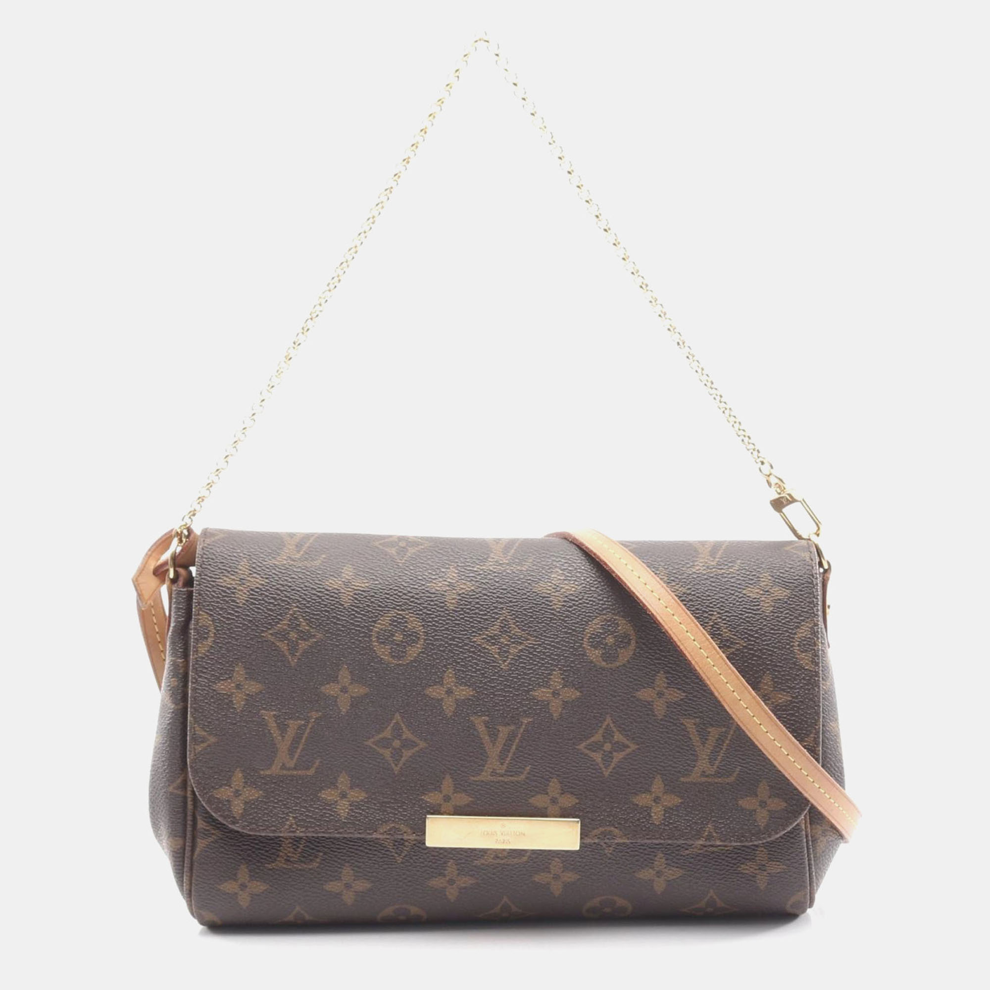 

Louis Vuitton Favorite MM Brown Monogram Canvas Crossbody Bag