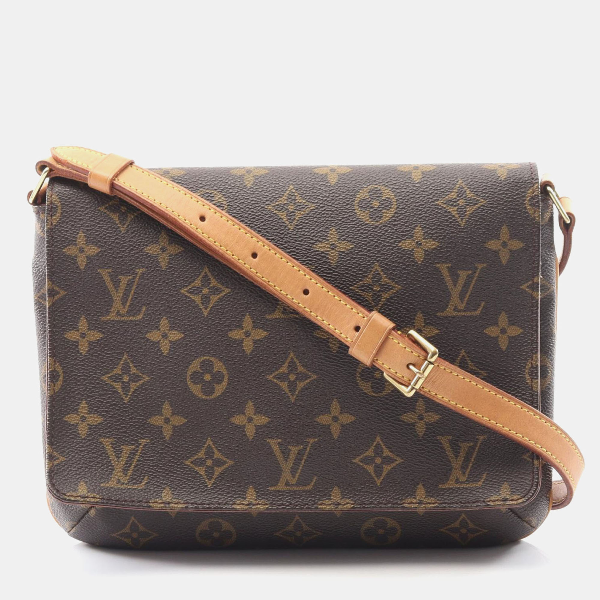 

Louis Vuitton Musette Tango Short Strap Brown Monogram Canvas Shoulder Bag
