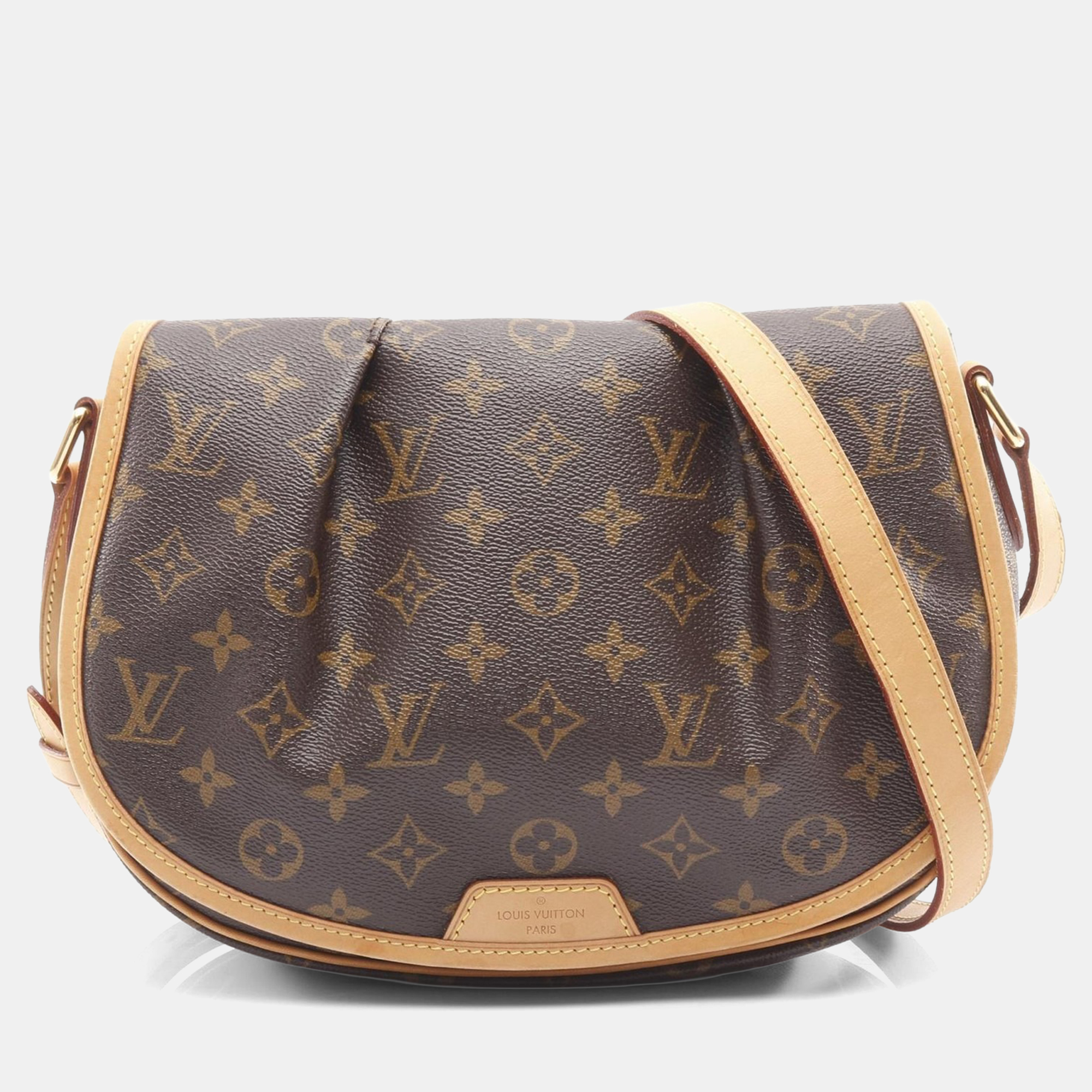 

Louis Vuitton Menilmontant PM Monogram Canvas Shoulder Bag, Brown