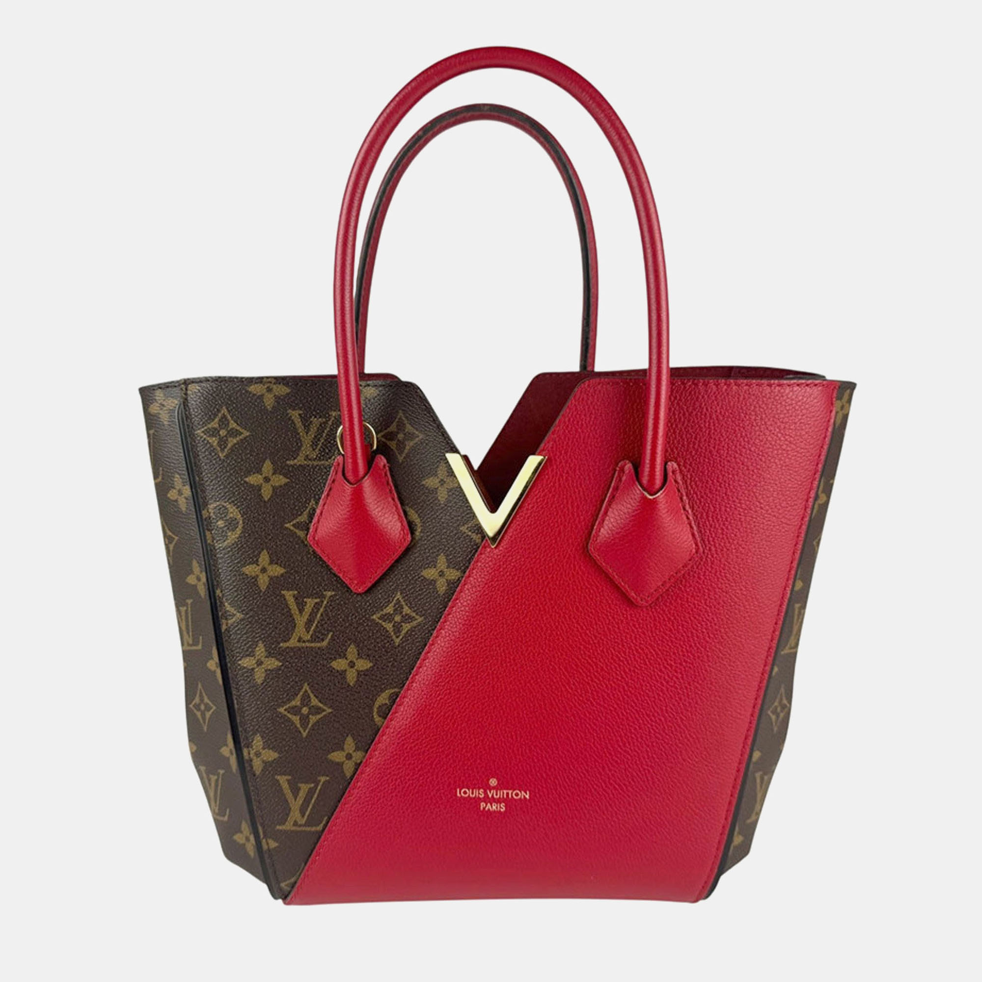 

Louis Vuitton Monogram Kimono MM Handbag/Shoulder Bag In Canvas And Leather, Brown