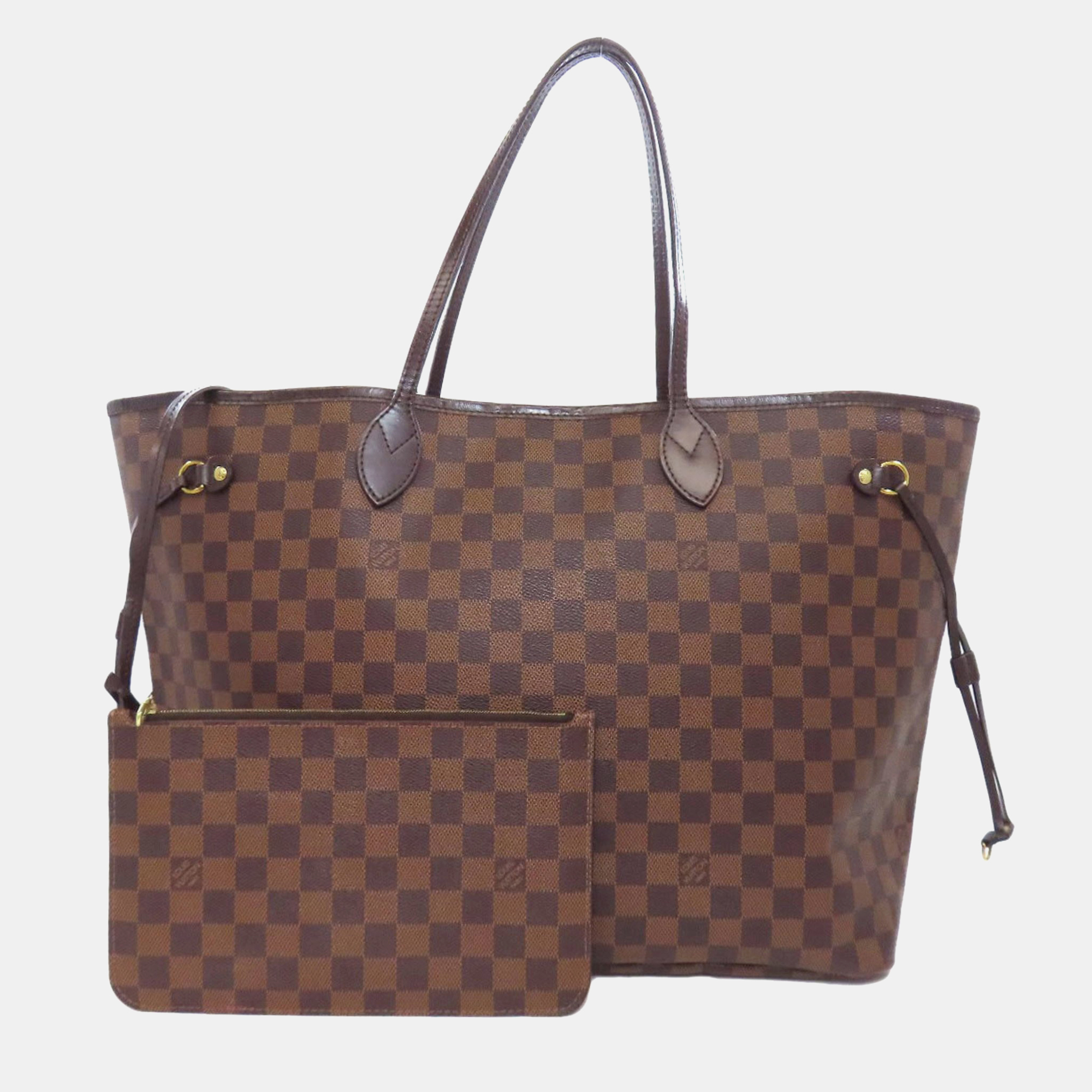 

Louis Vuitton Neverfull Gm Tote Bag Damier Canvas, Brown