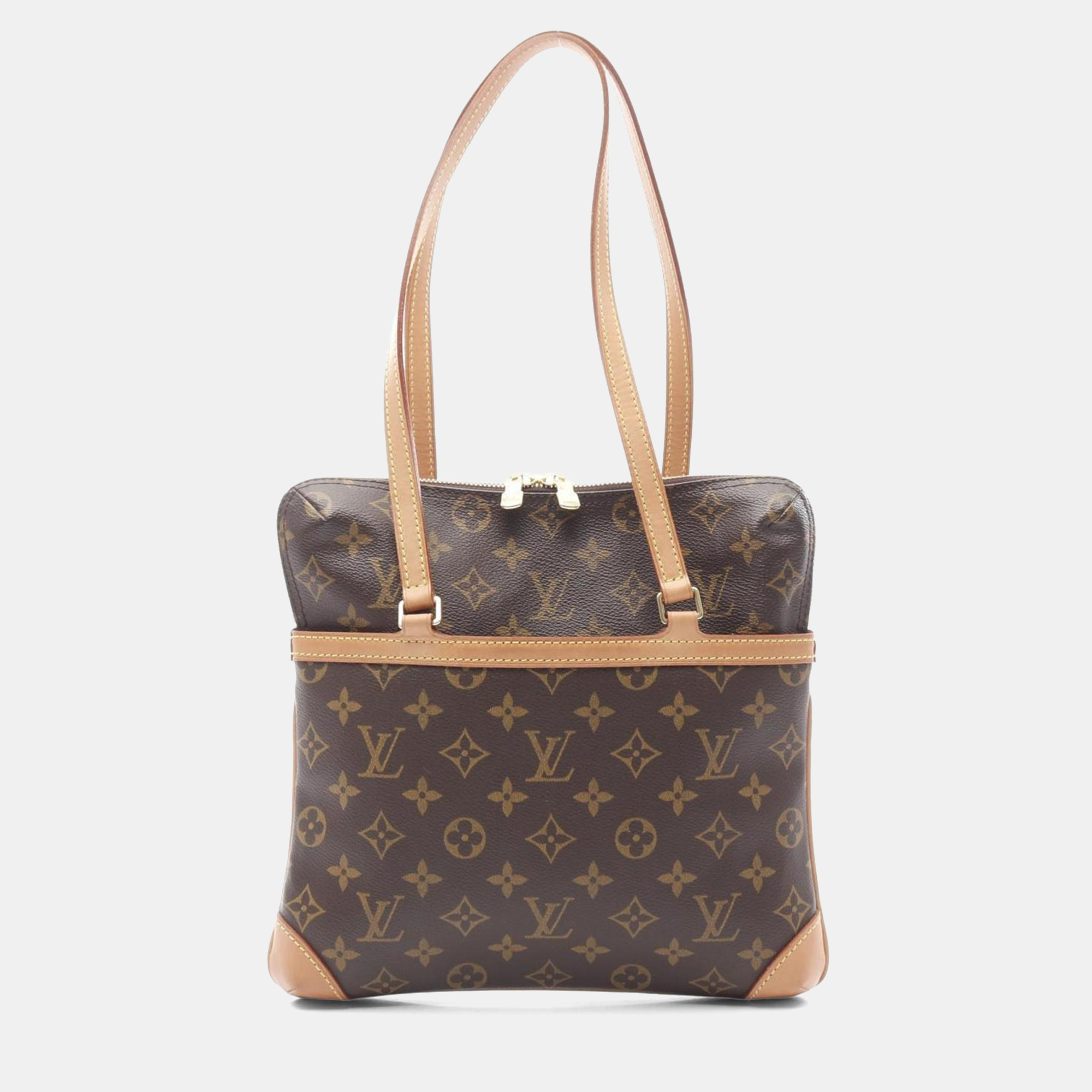 

Louis Vuitton Cousin Gm Monogram Shoulder Bag Coated Canvas Leather Brown