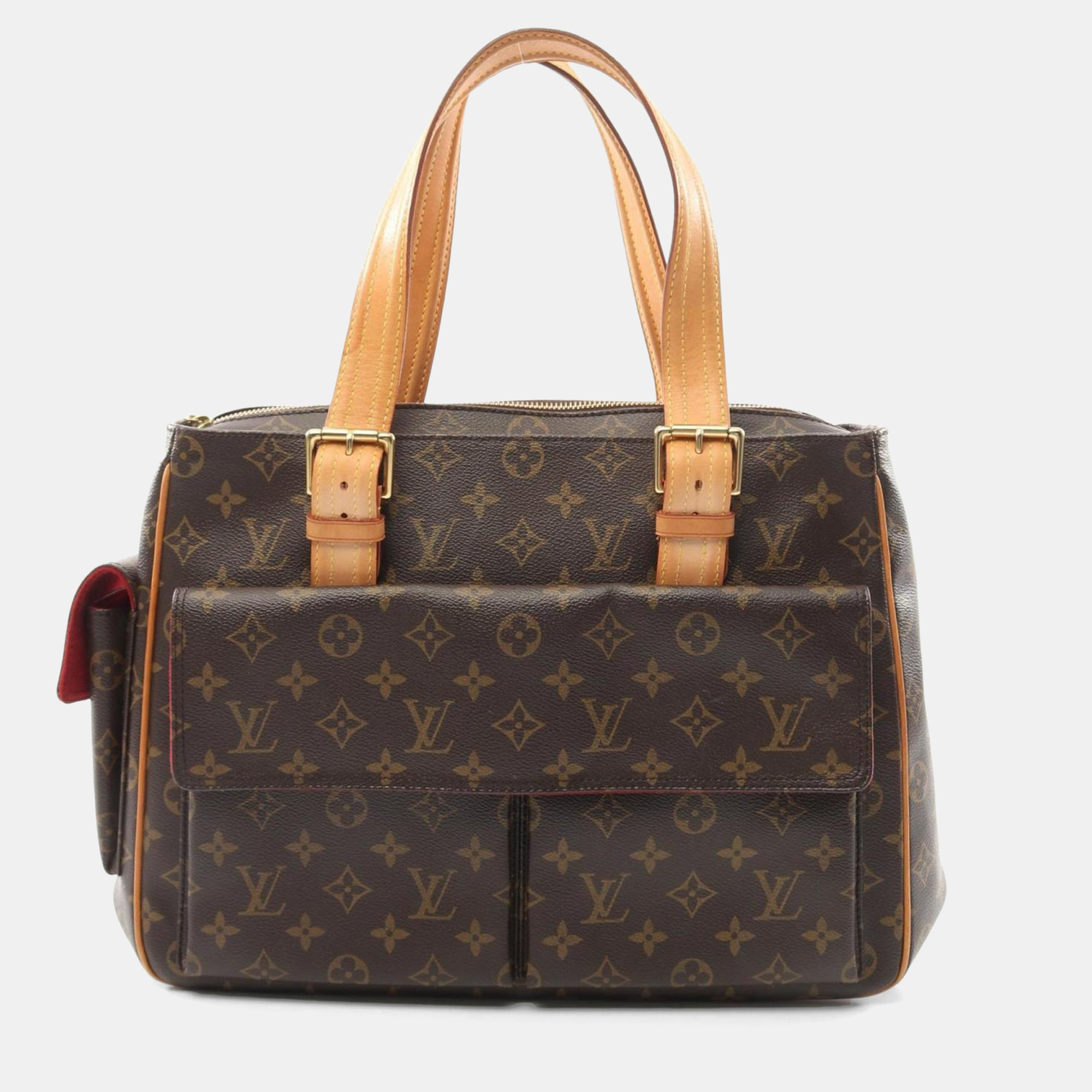 

Louis Vuitton Multiplicite Handbag Coated Canvas And Leather Monogram Brown