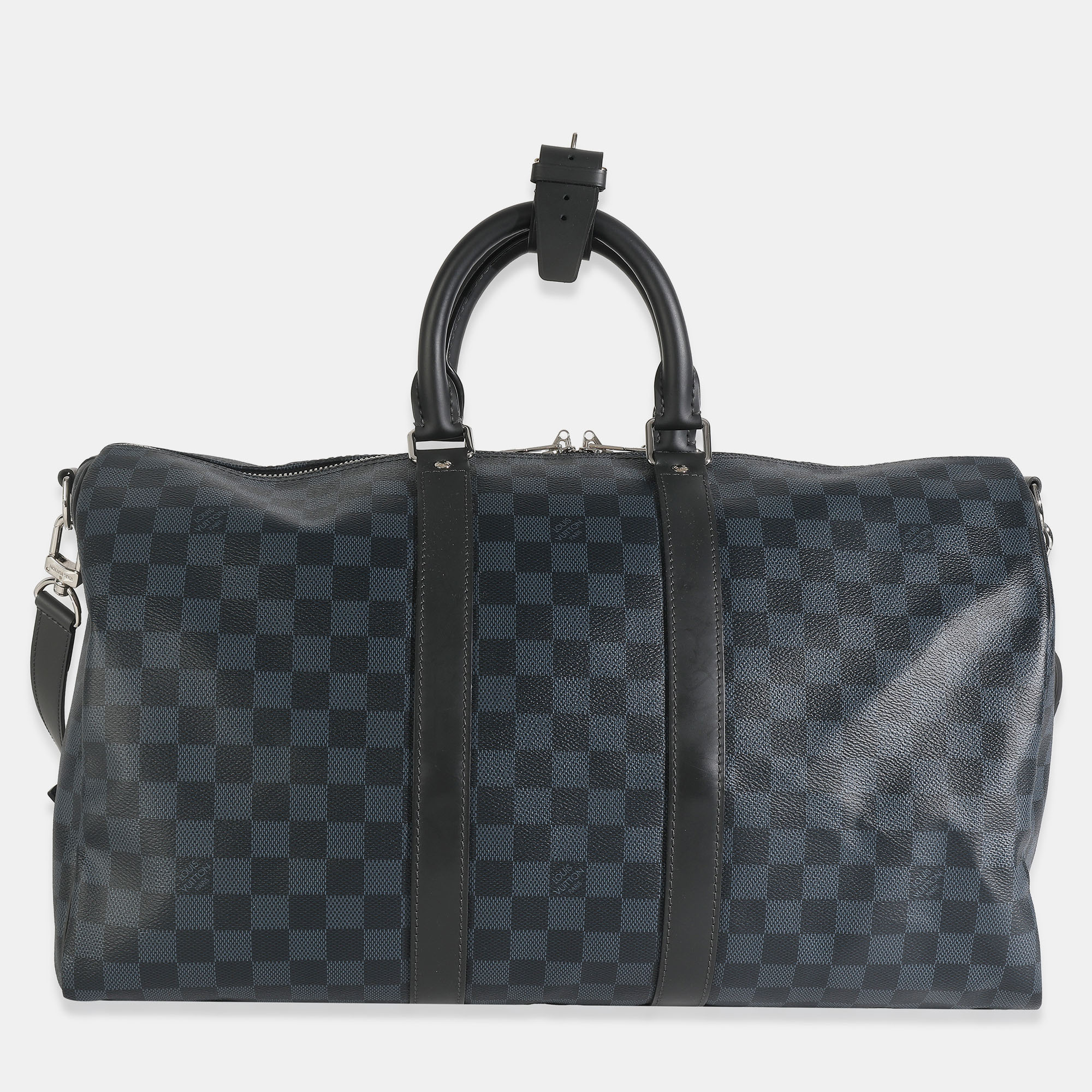 

Louis Vuitton Damier Graphite Canvas Keepall Bandouliere 45, Black