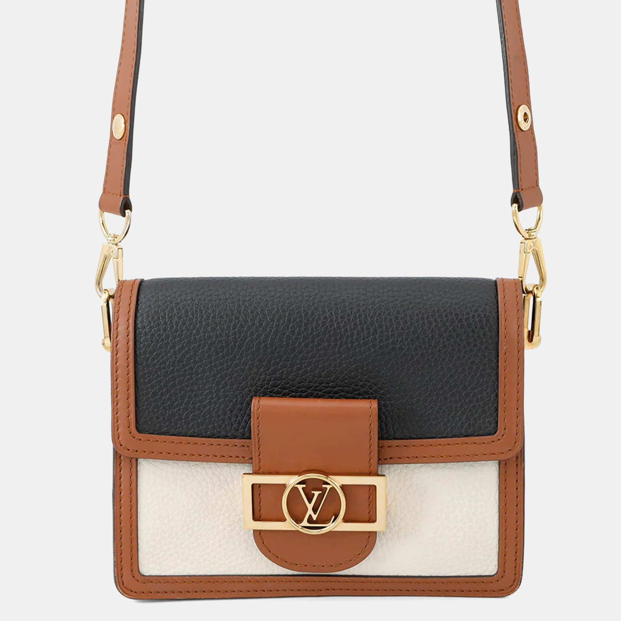 

Louis Vuitton Dauphine Noirblanc Taurillon Leather Size Mini, Brown