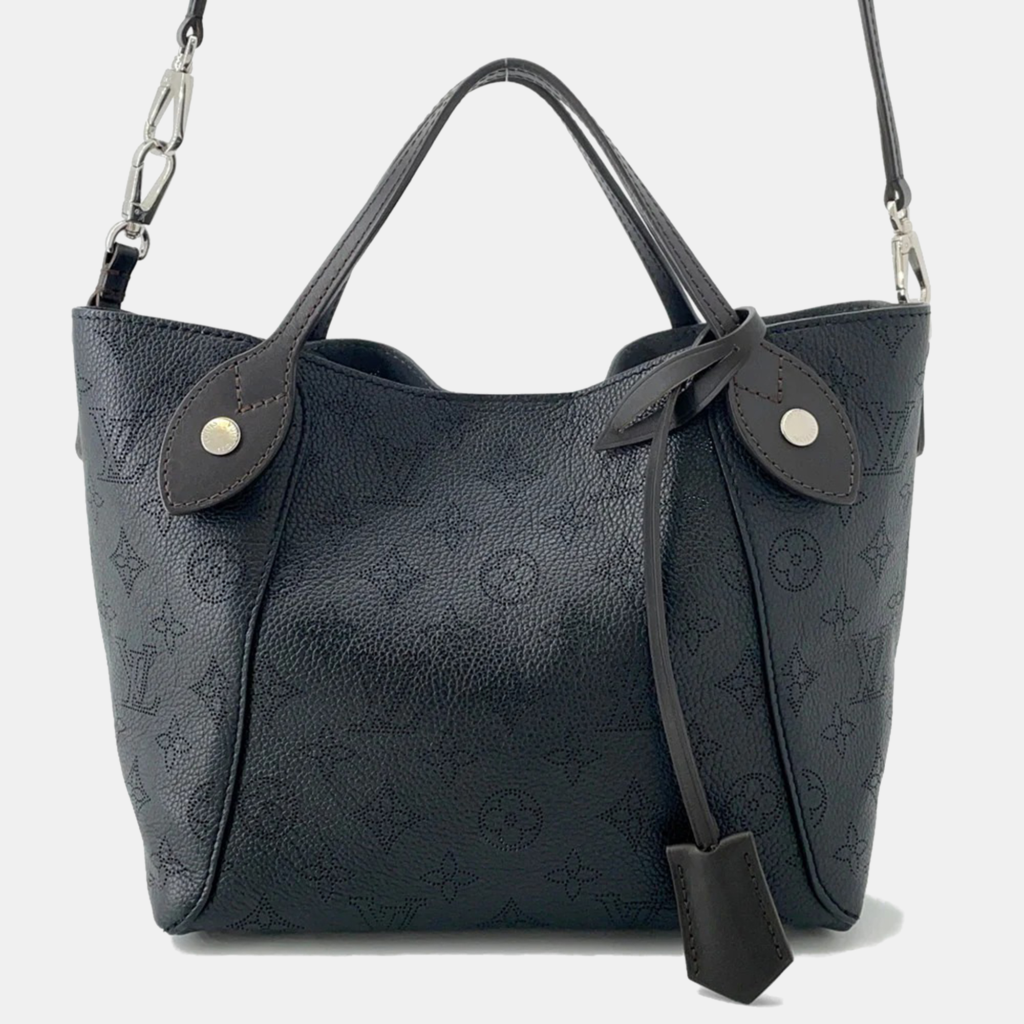 

Louis Vuitton Hina Noir Monogram Mahina Size Pm, Black