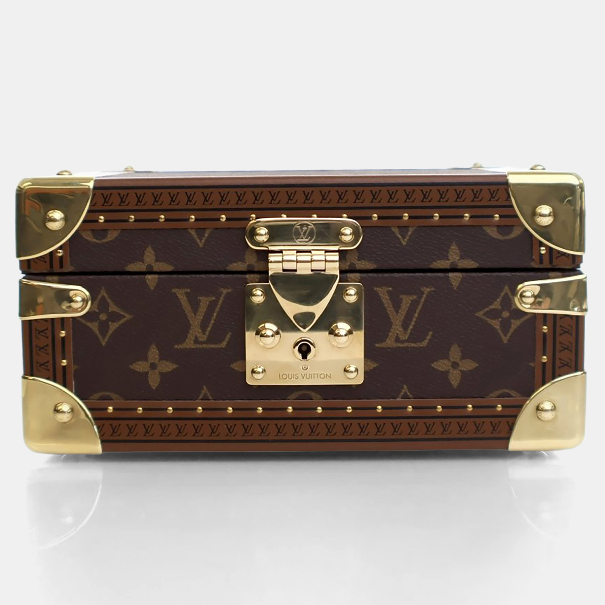 

Louis Vuitton Monogram Coffret Joaillerie, Brown