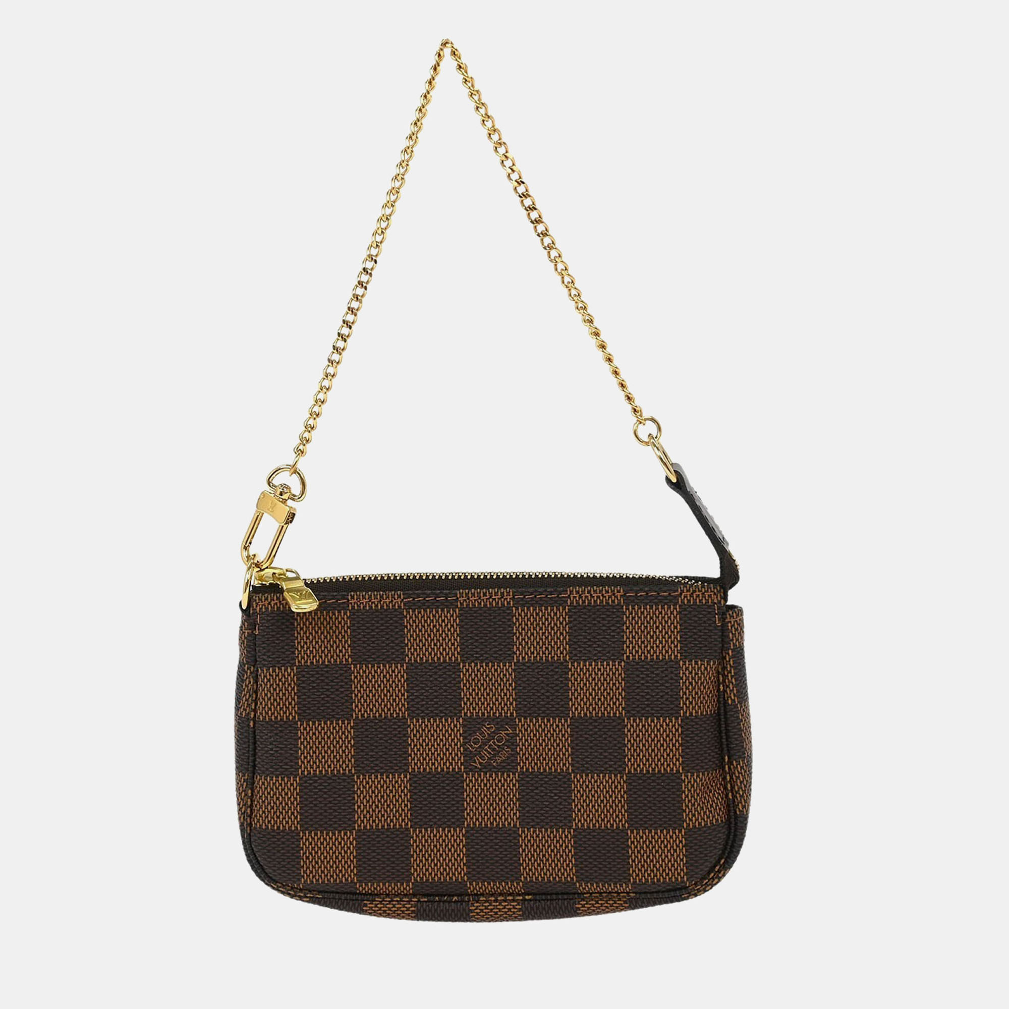 

Louis Vuitton Damier Mini Pochette Accessoires Handbag, Brown