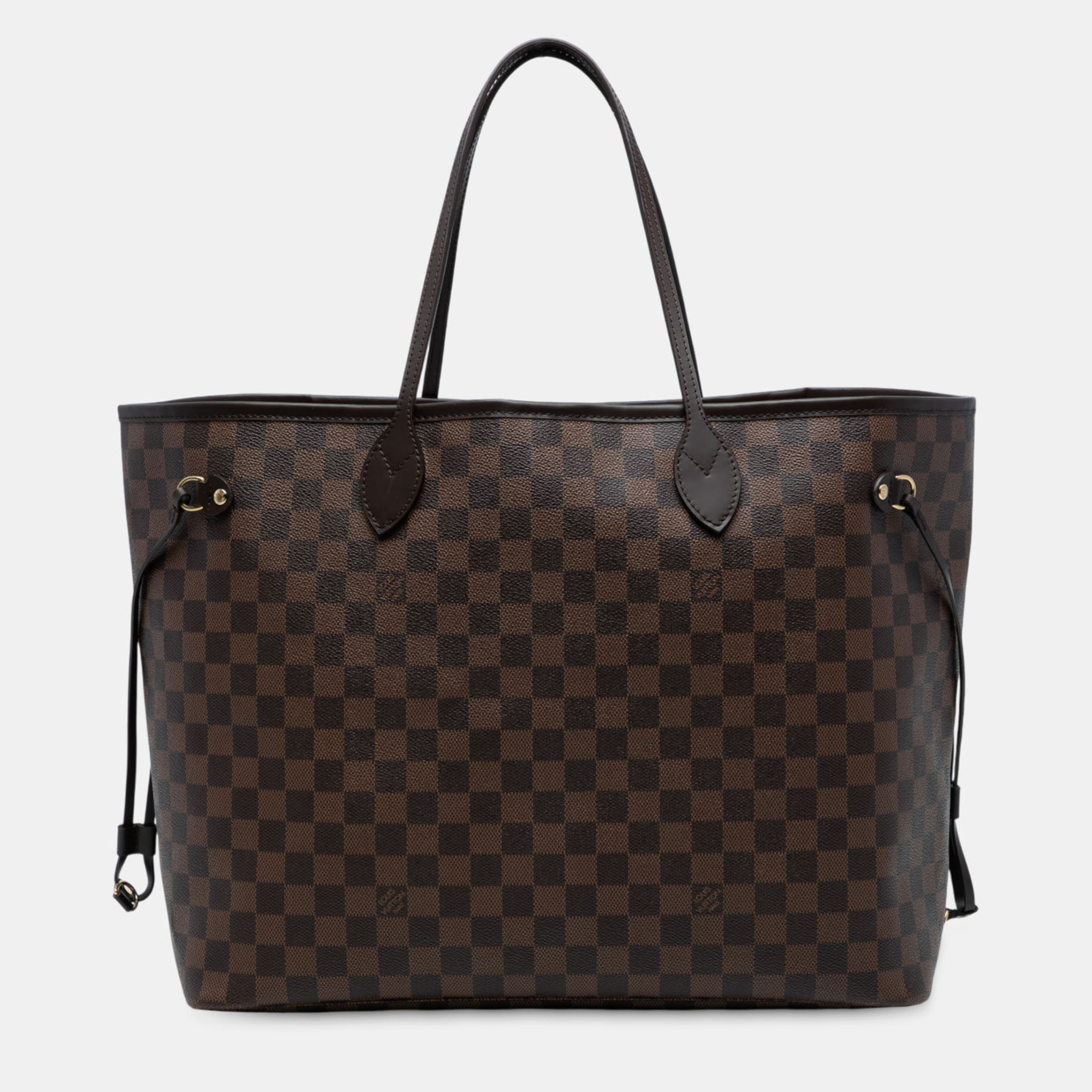 

Louis Vuitton Brown Damier Ebene Neverfull GM