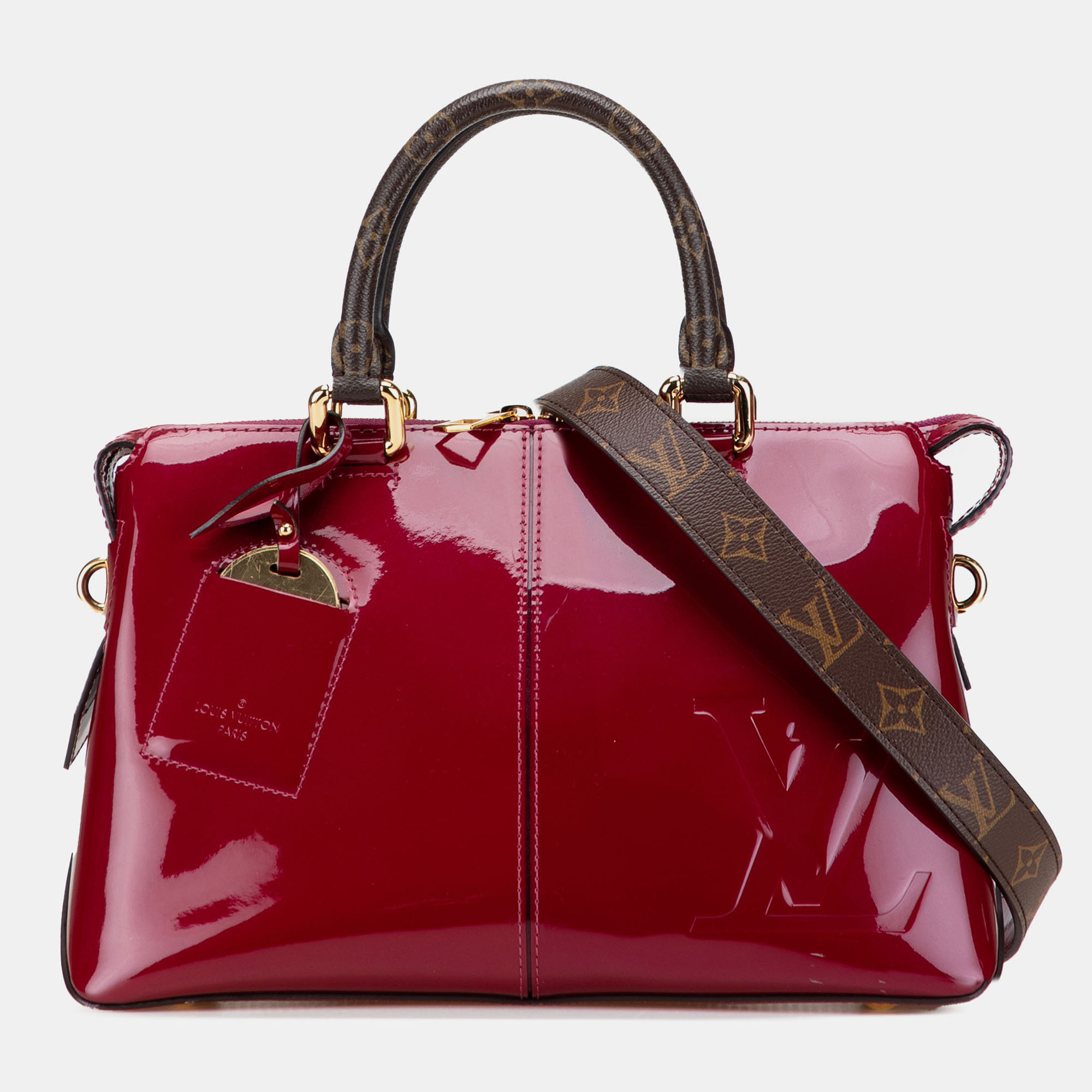 

Louis Vuitton Purple Vernis Miroir Tote