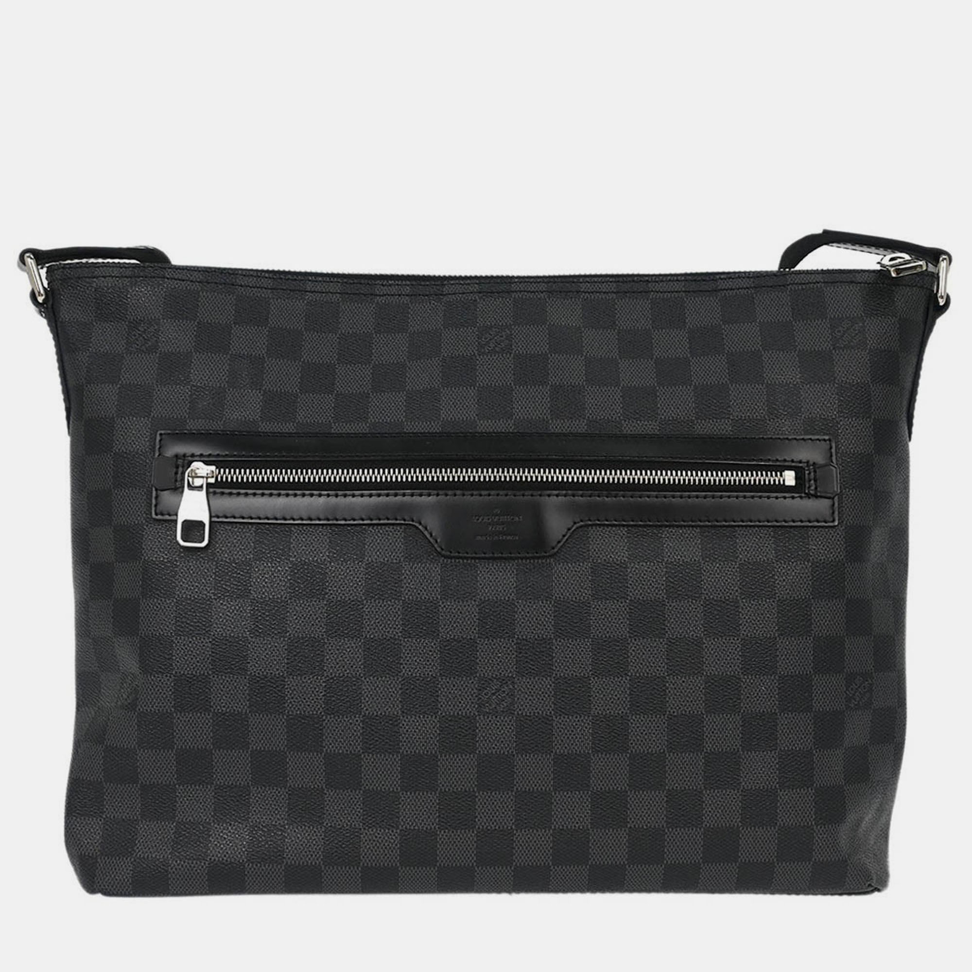 

Louis Vuitton Mick MM Damier Graphite Shoulder Bag, Black