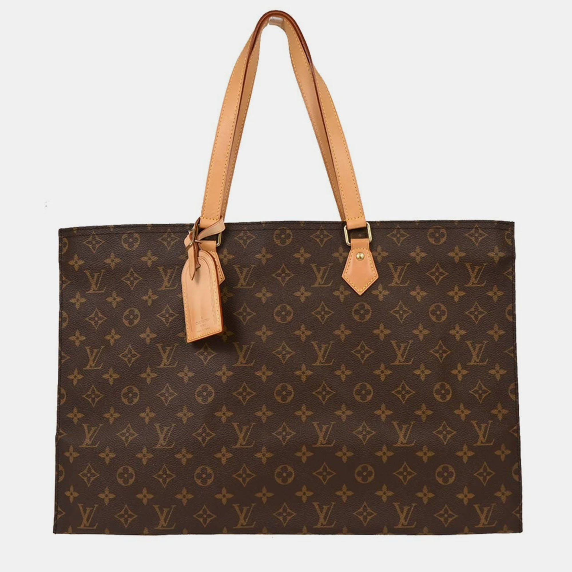 Pre-owned Louis Vuitton Monogram All-in Pm Tote Bag In Brown