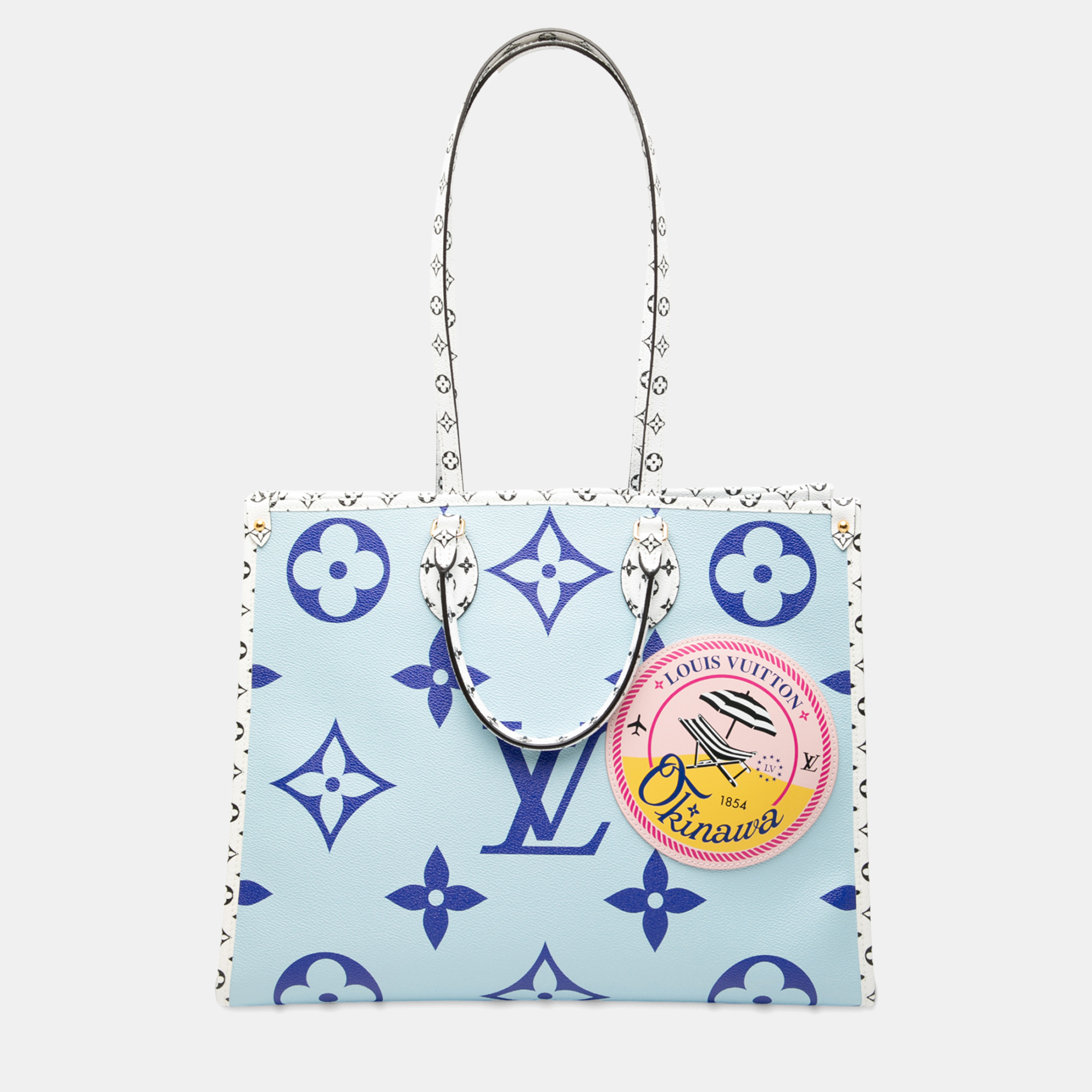 

Louis Vuitton Blue Monogram Giant Okinawa Onthego GM