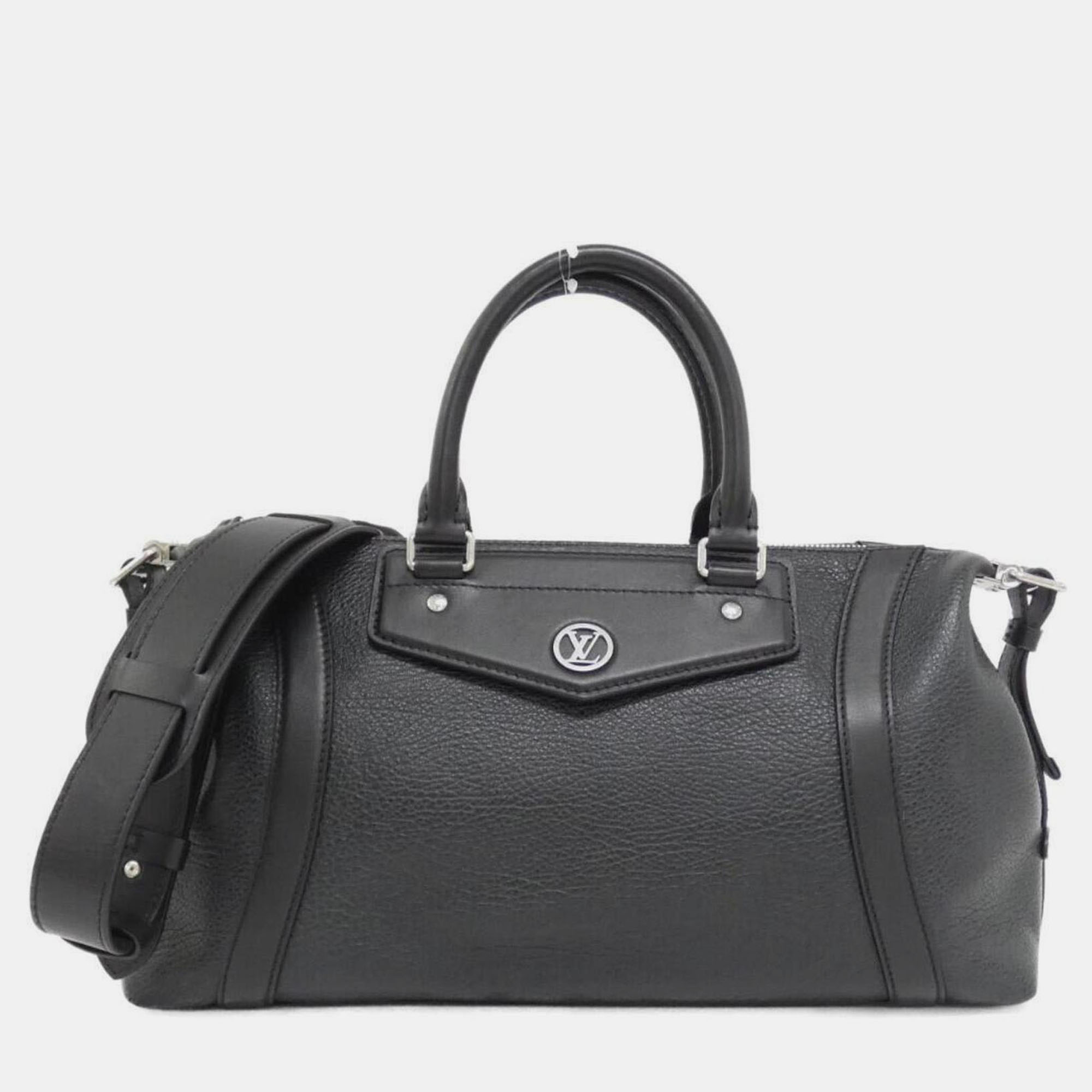 

Louis Vuitton Biker MM Calfskin Leather Shoulder Bag, Black