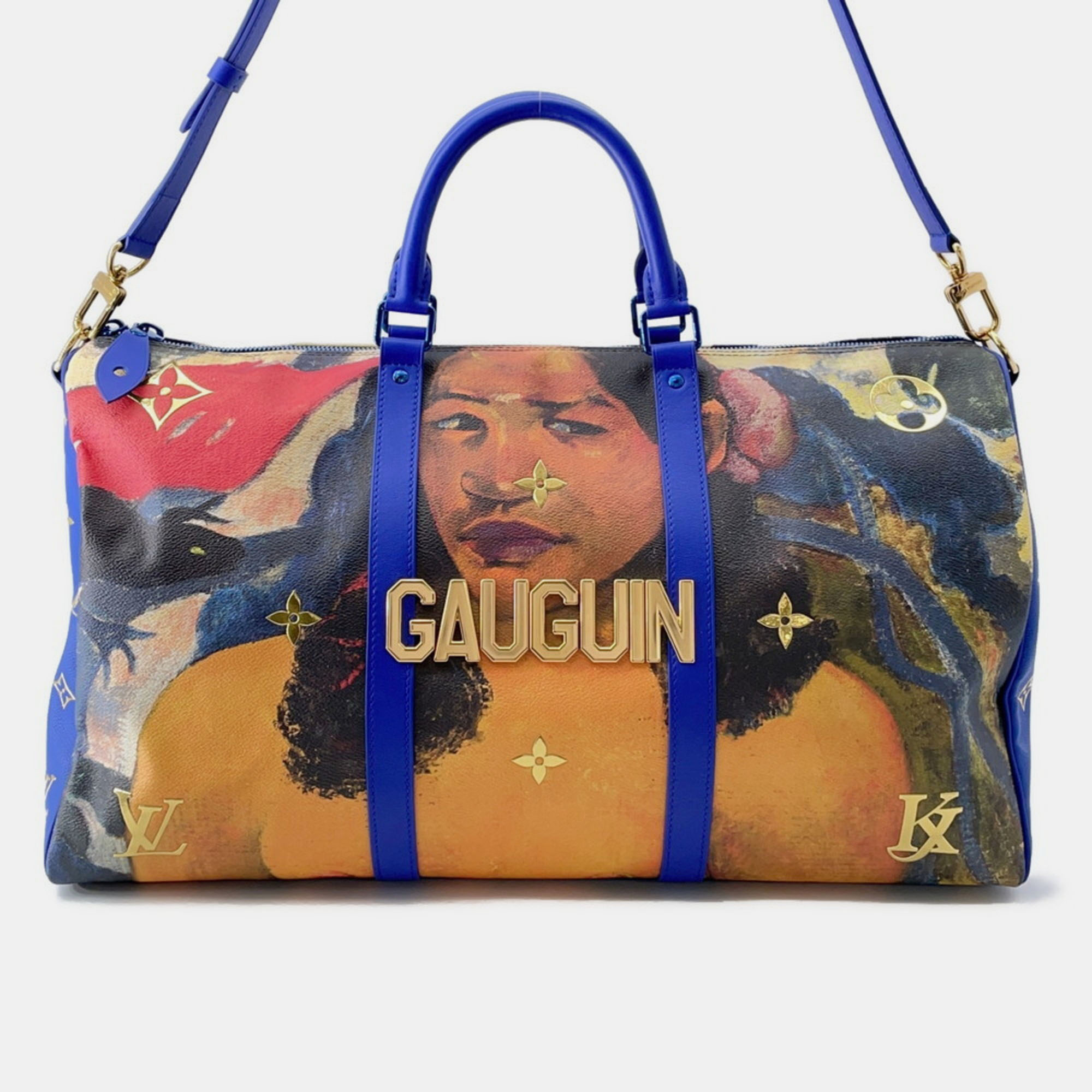 

Louis Vuitton Boston Bag Masters Collection Gauguin Keepall Bandouliere 50, Multicolor