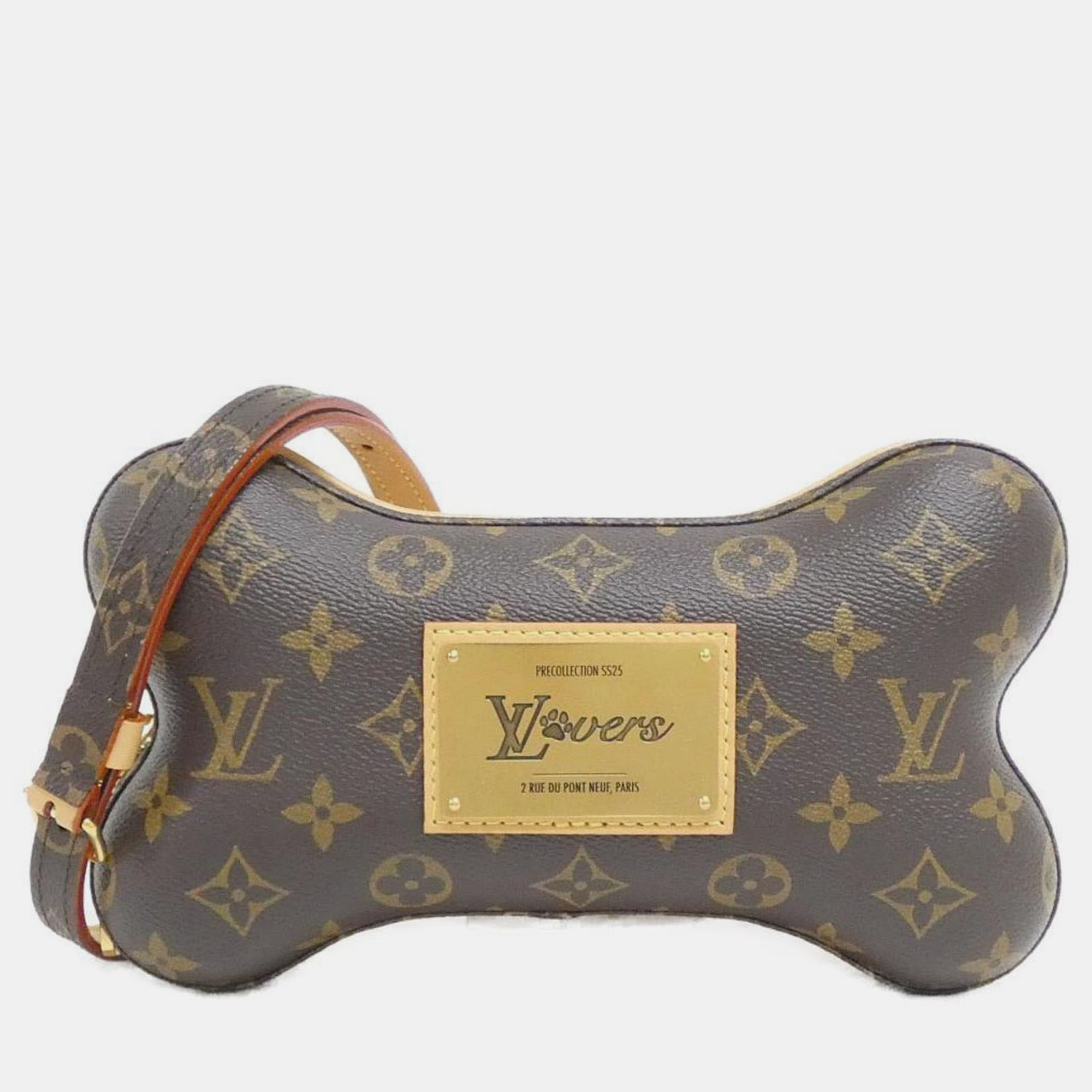 

Louis Vuitton Monogram (Lv Vers) Born Wearable Wallet Bag, Brown