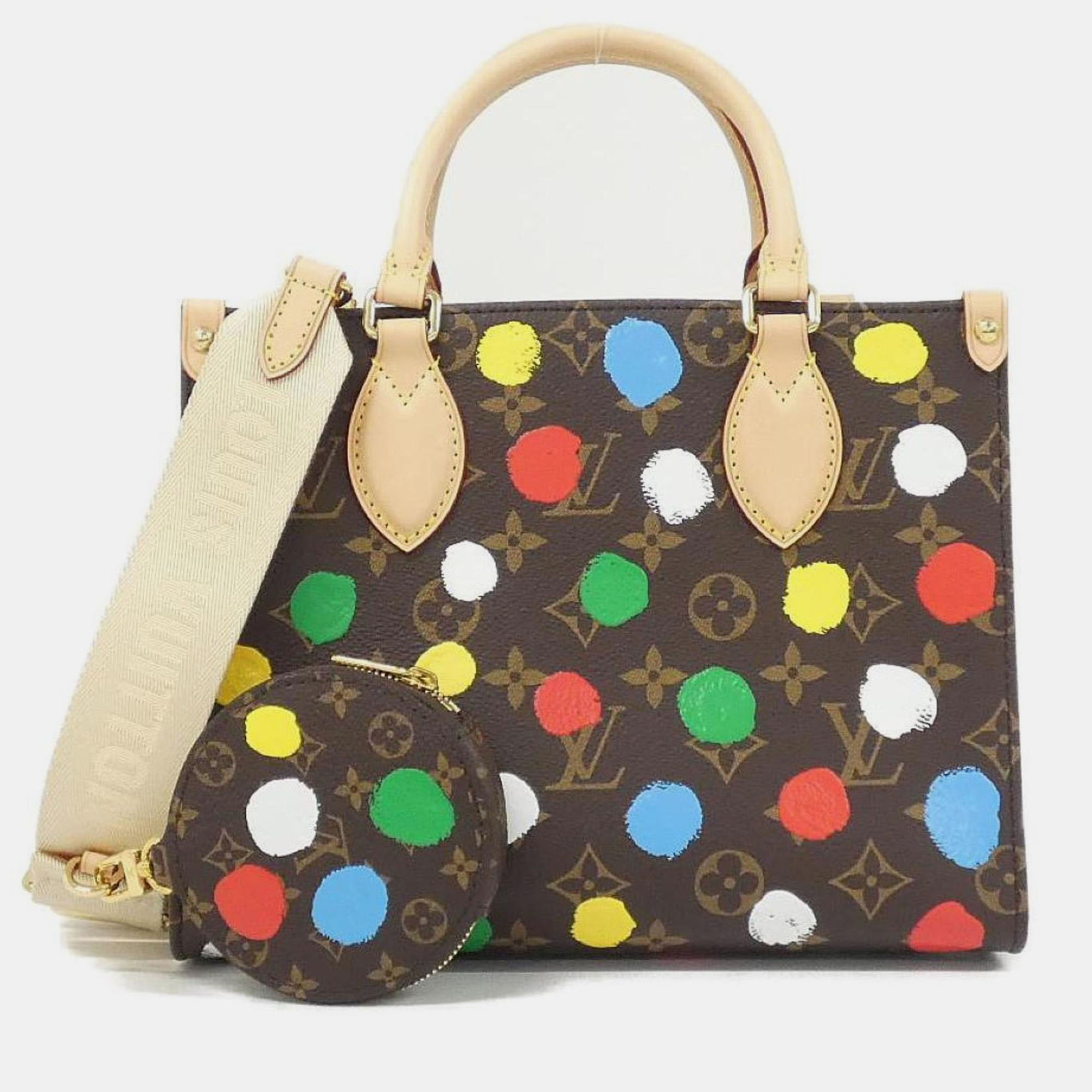 

Louis Vuitton Monogram (Lv X Yk) On The Go Pm Handbag, Brown