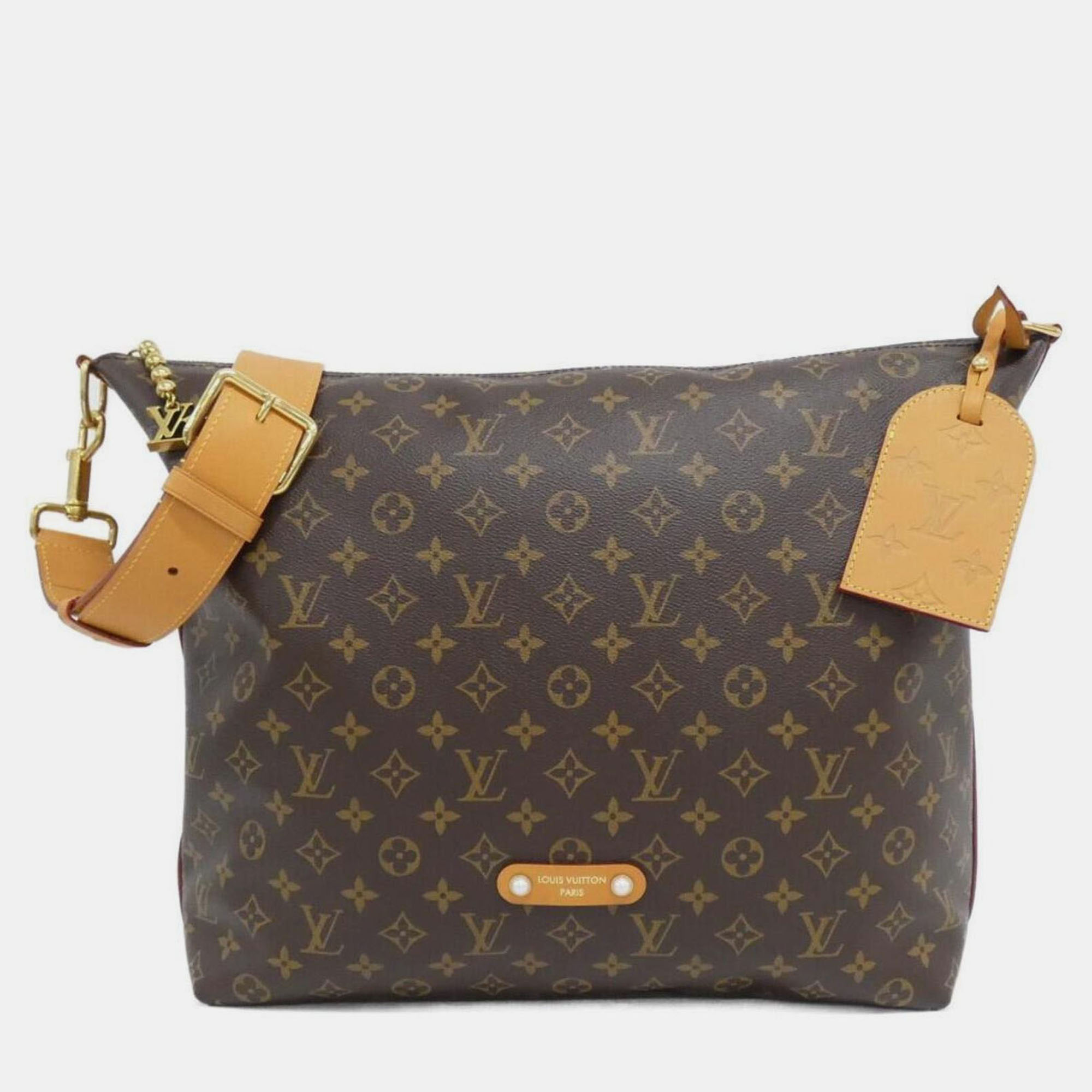 

Louis Vuitton Monogram Vakabond Hobo Shoulder Bag, Brown