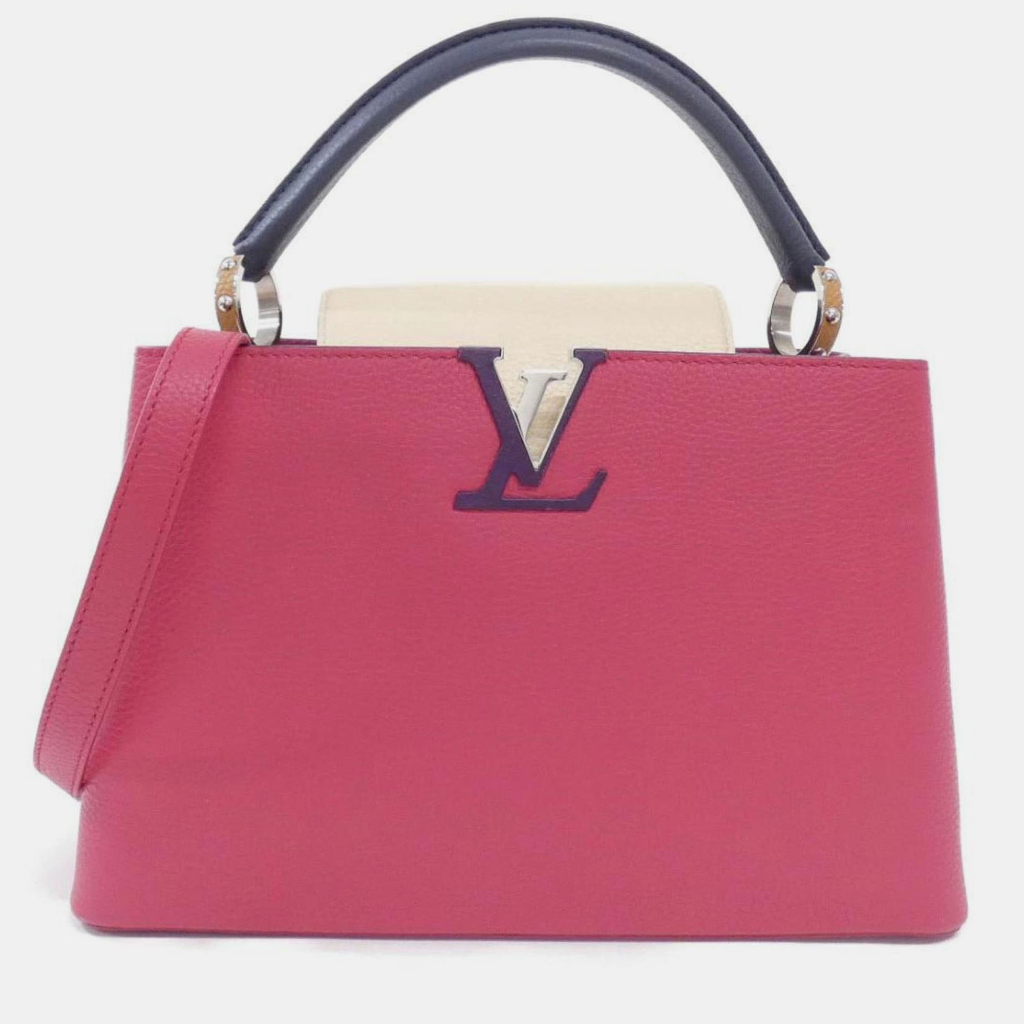 

Louis Vuitton Capucines Pm Handbag, Pink