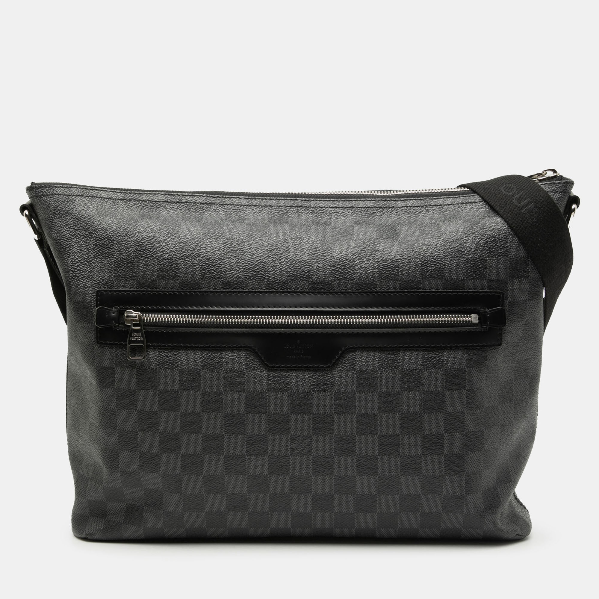 

Louis Vuitton Black Damier Graphite Mick MM