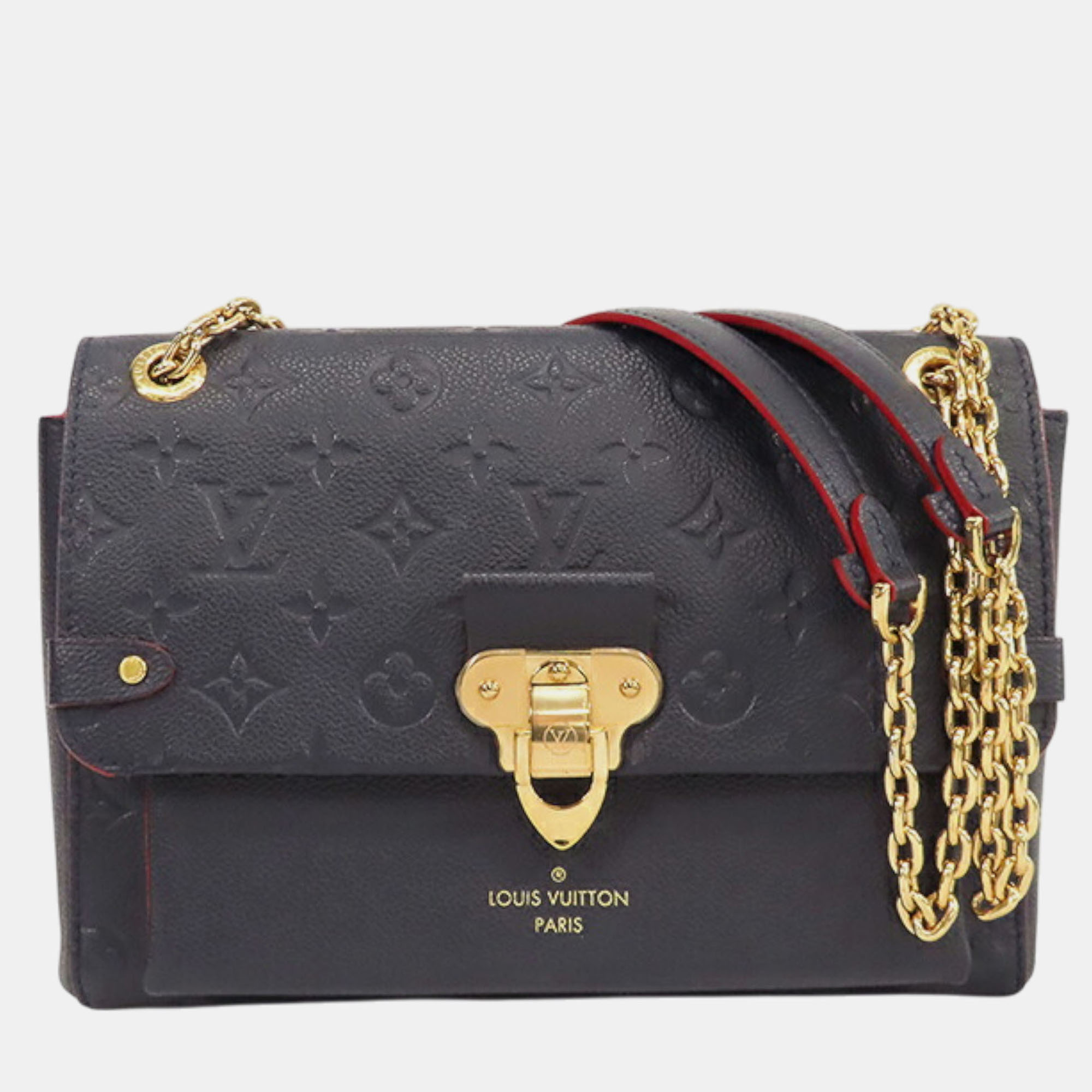 

Louis Vuitton Navy Blue Monogram Empreinte Vavin PM