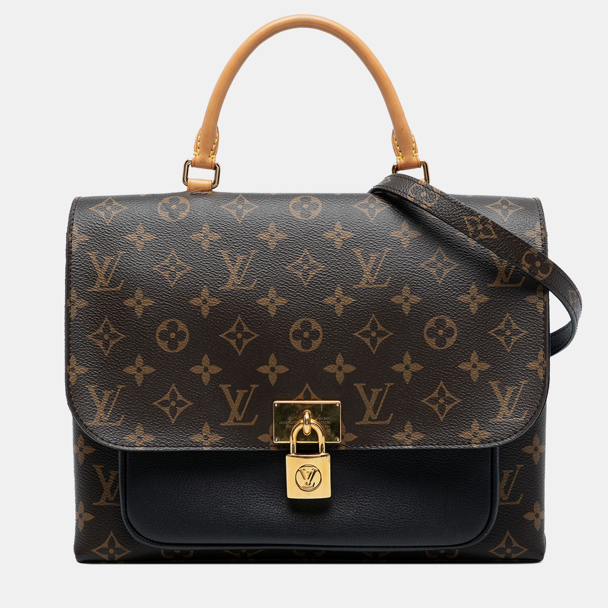 

Louis Vuitton Black/Brown Monogram Marignan