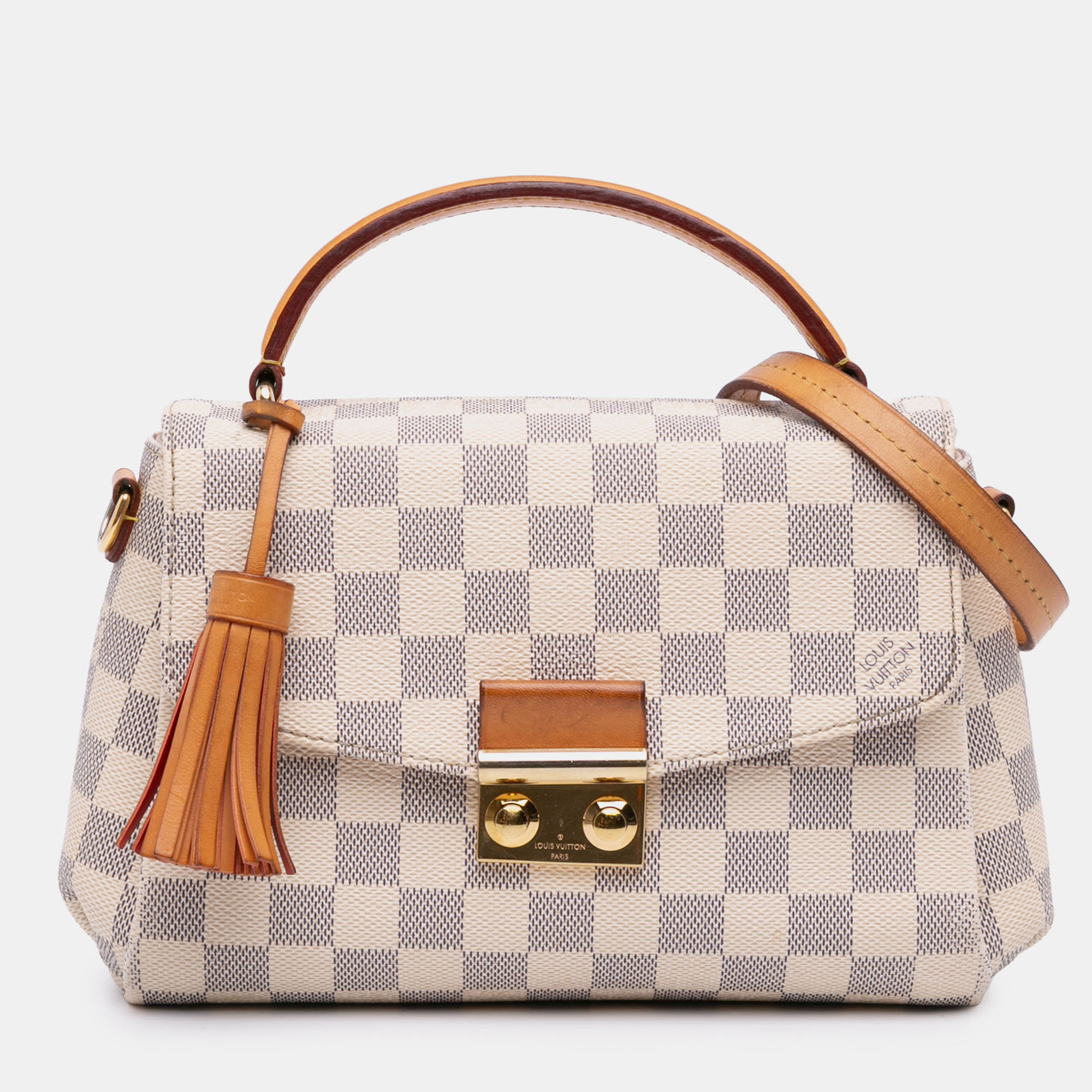 

Louis Vuitton White Damier Azur Croisette
