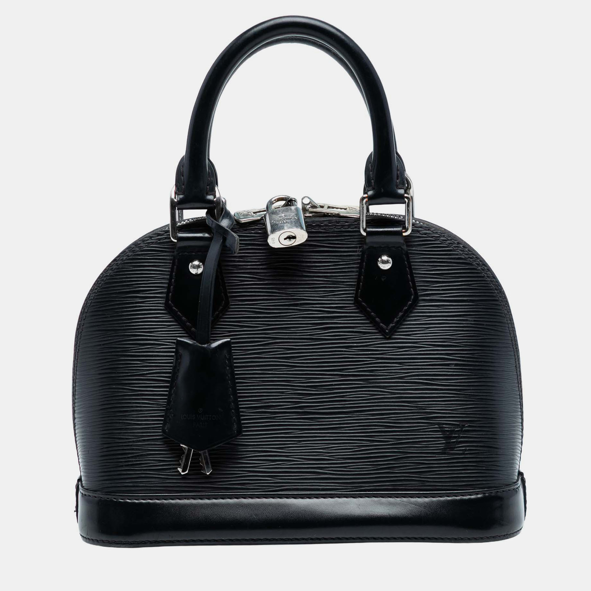

Louis Vuitton Black Epi Alma BB