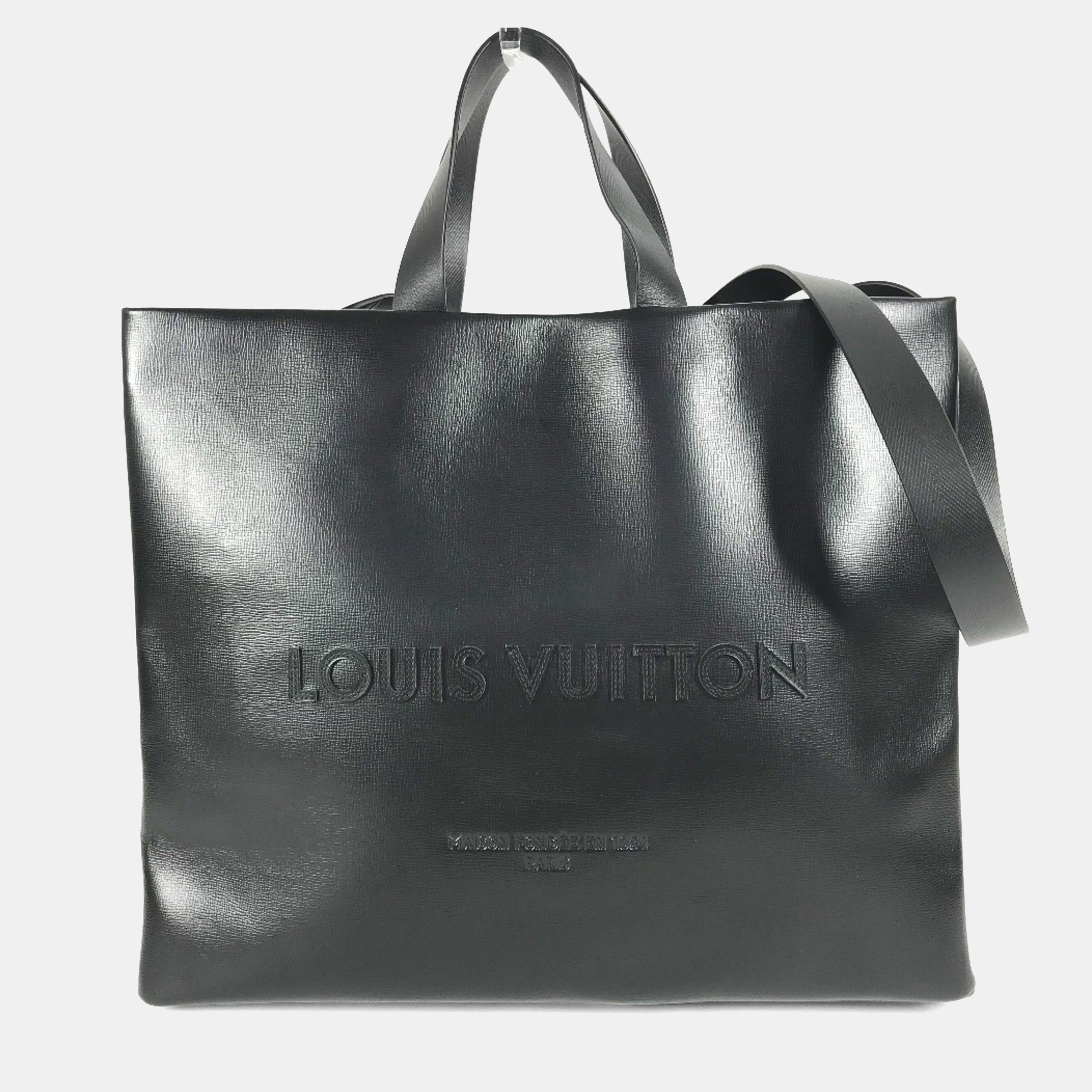 

Louis Vuitton Packaging Shopper Tote Mm Shoulder Bag Black