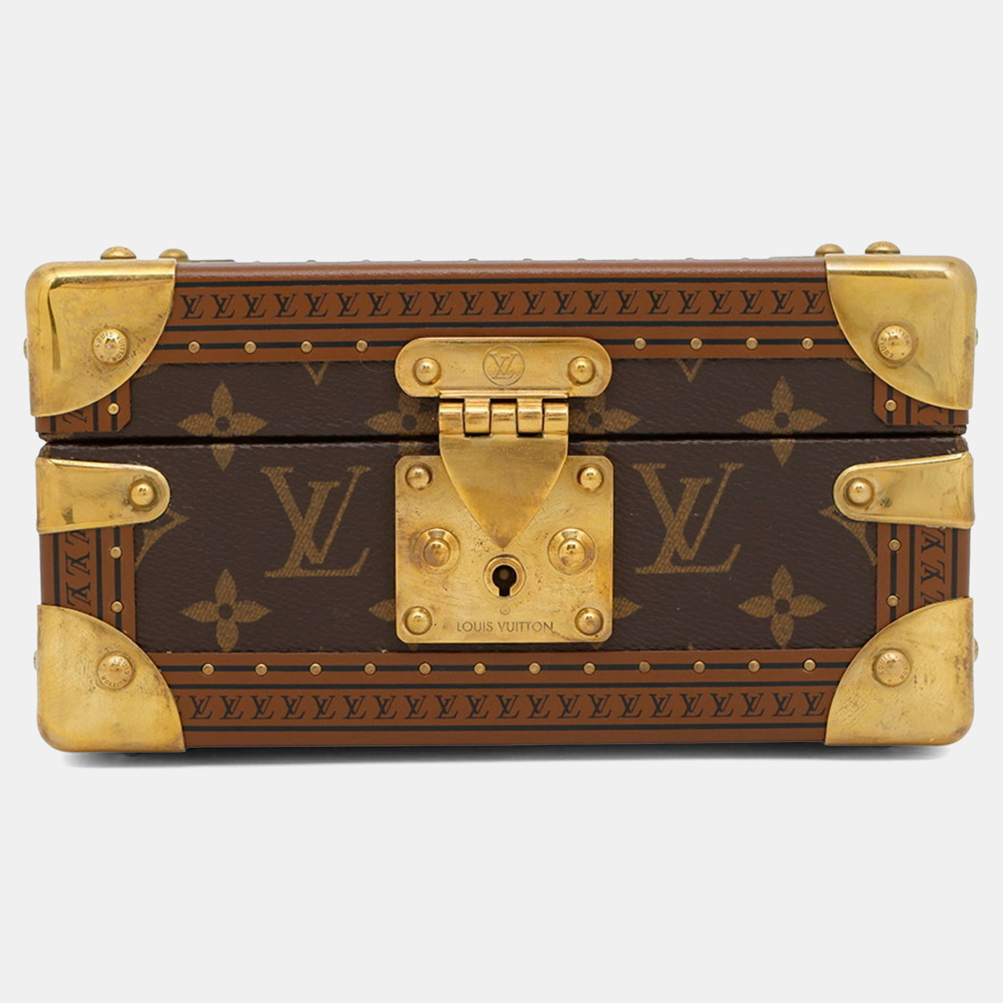 

Louis Vuitton Monogram Box Tresor 20, Brown