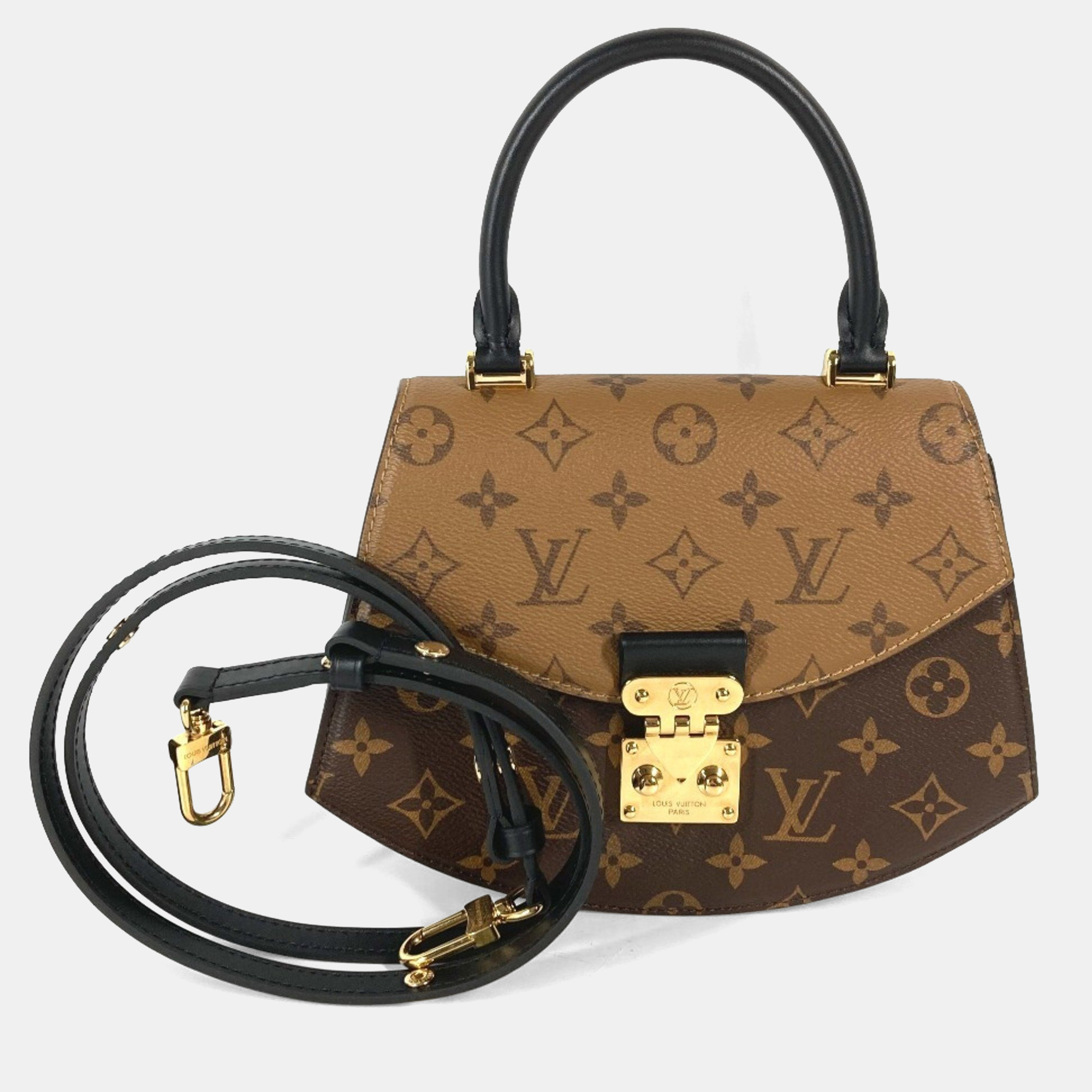 

Louis Vuitton M46548 Monogram Reverse Tilsitt 2-Way Bag Shoulder Bag/Handbag Canvas/Monogram Canvas Brown