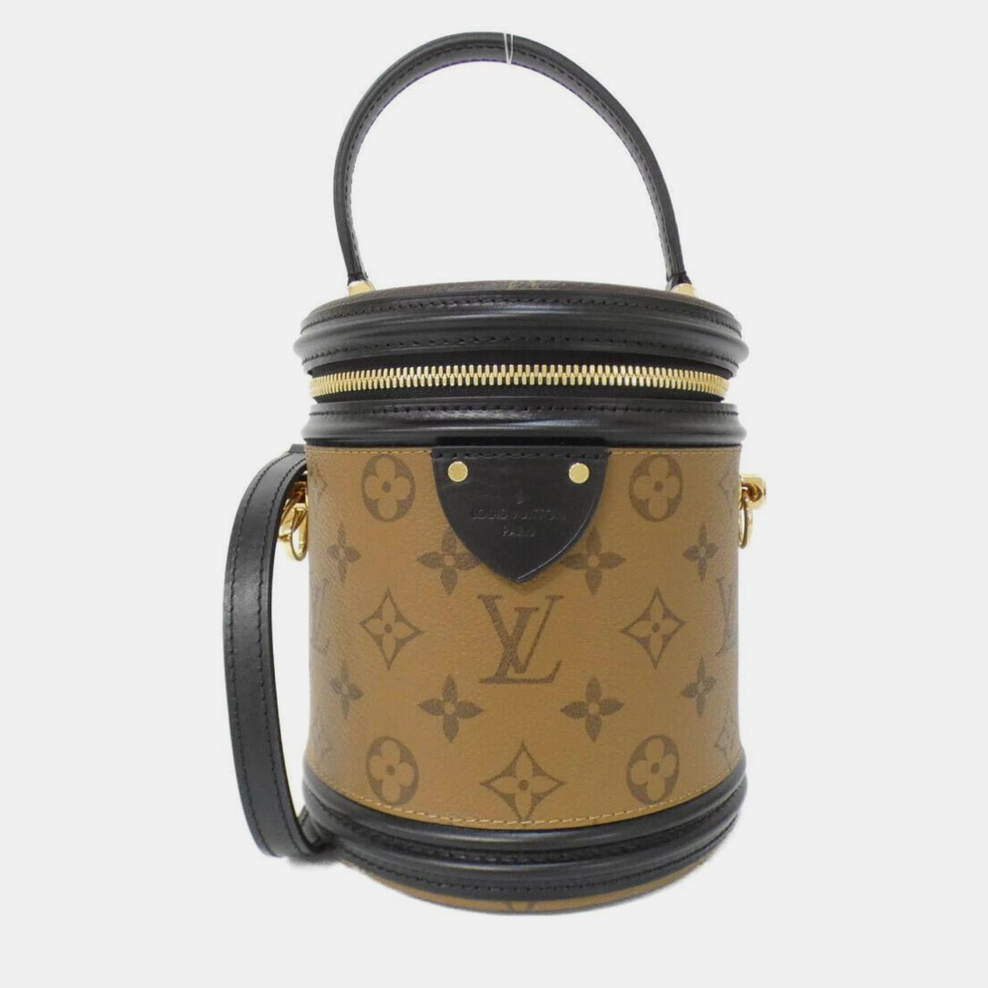 

Louis Vuitton Monogram Reverse Cannes Handbag, Black