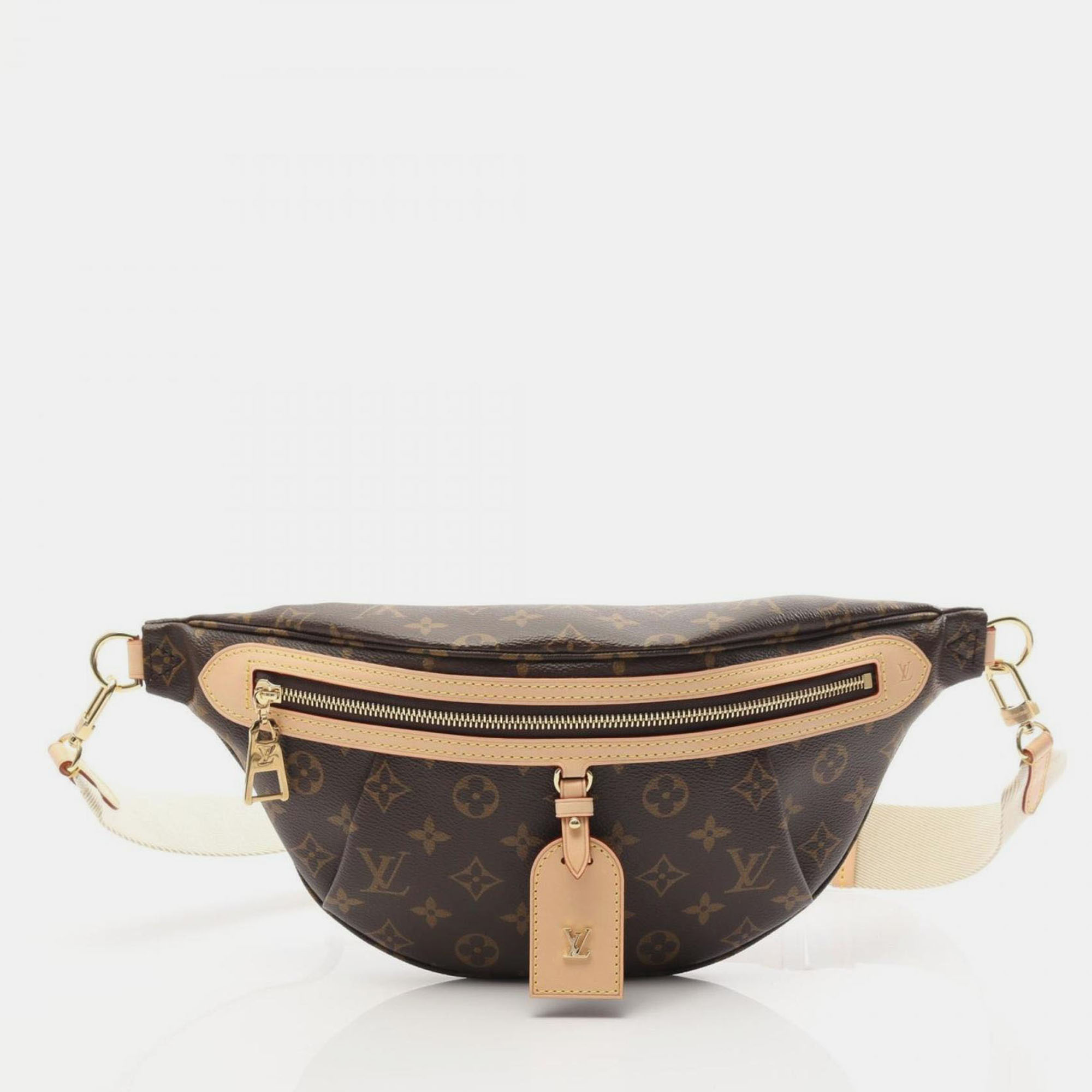 

Louis Vuitton High-Rise Waist Bag Body Coated Canvas And Leather Monogram Brown